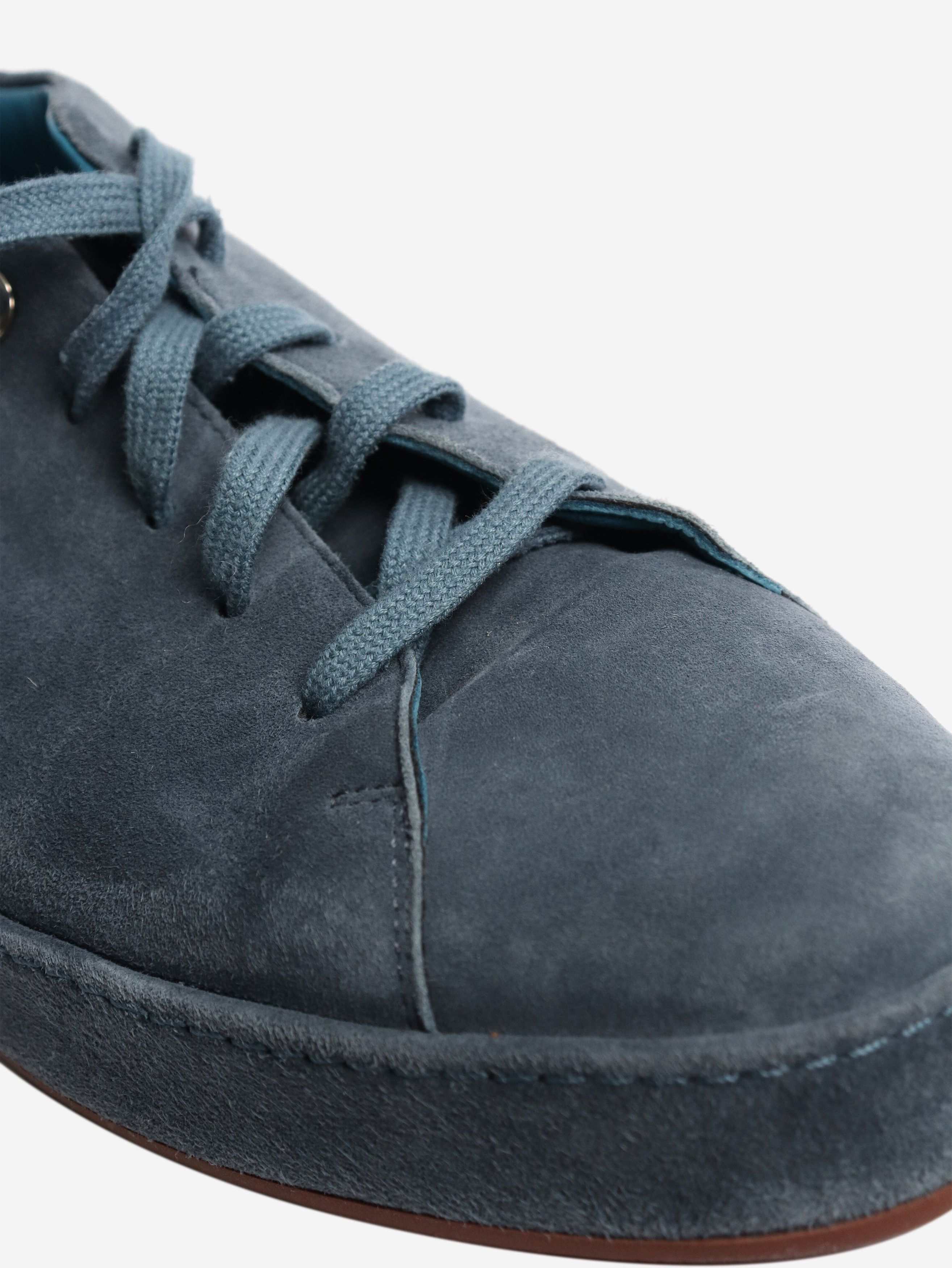 Loro Piana Blue suede trainers - EU 39 Size US 8 / IT 38 - 5 Thumbnail