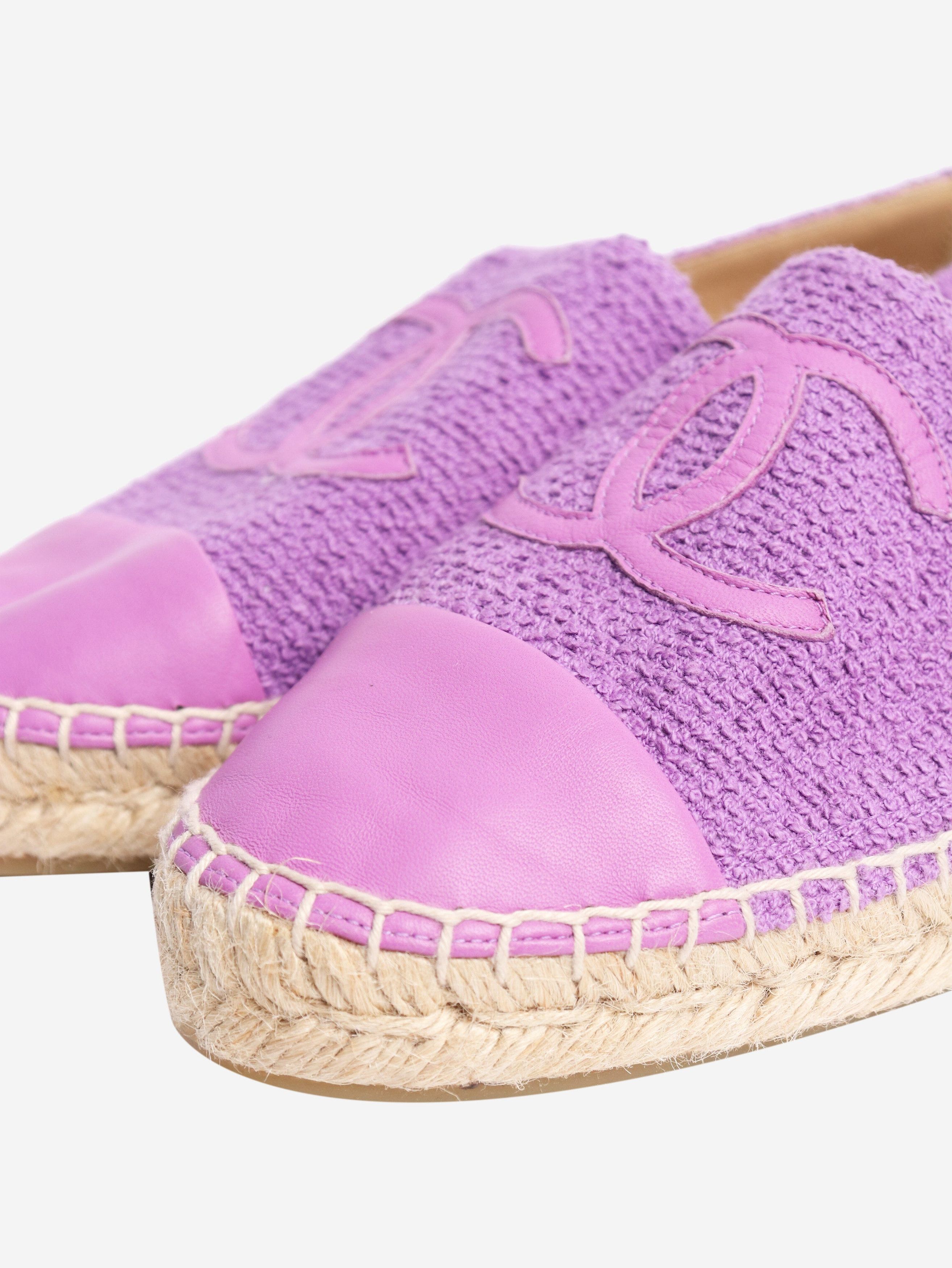 Chanel Purple espadrilles - EU 40 Size US 9 / IT 39 - 4 Thumbnail