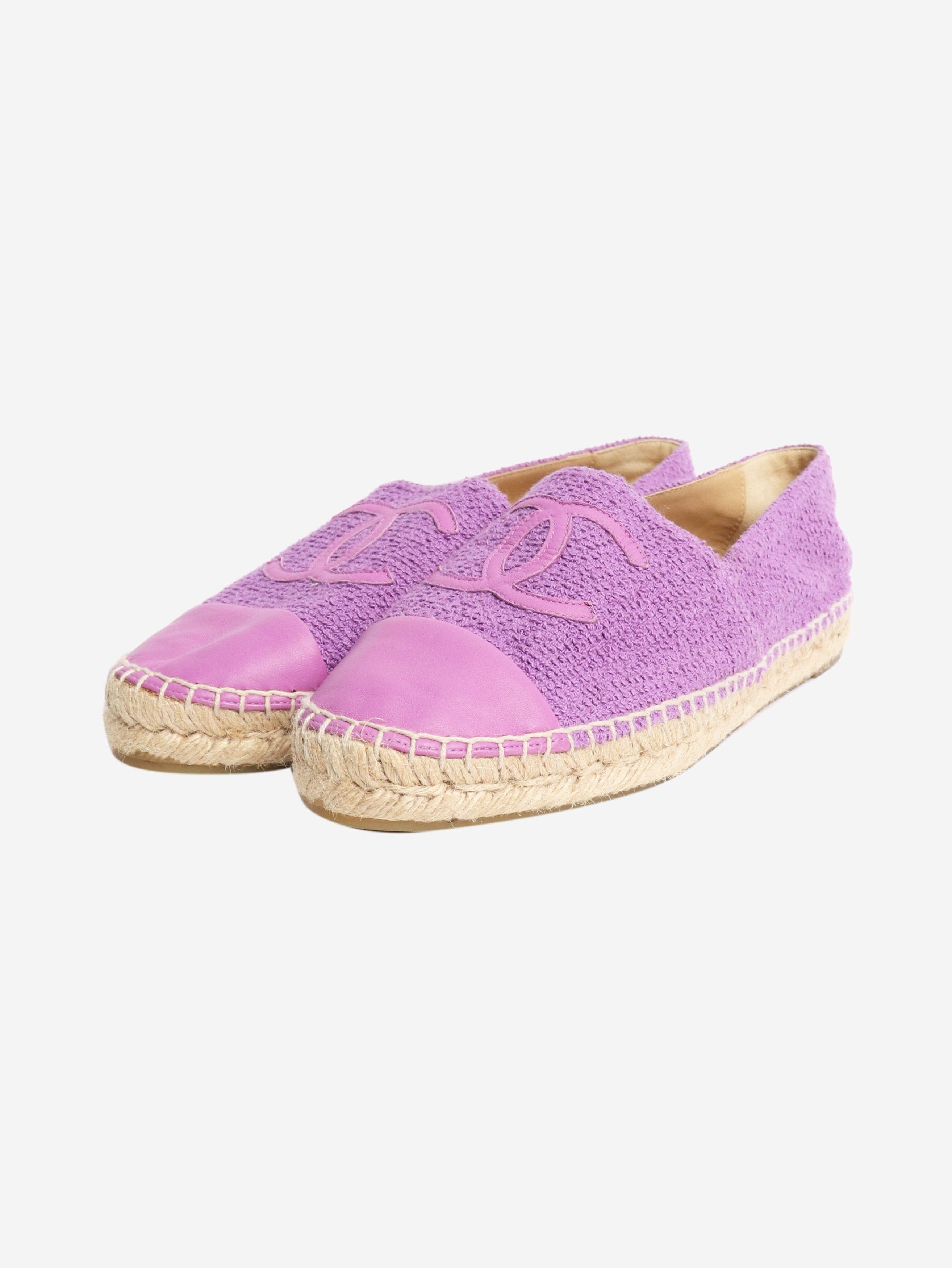 Chanel Purple espadrilles - EU 40 Size US 9 / IT 39 - 2 Thumbnail