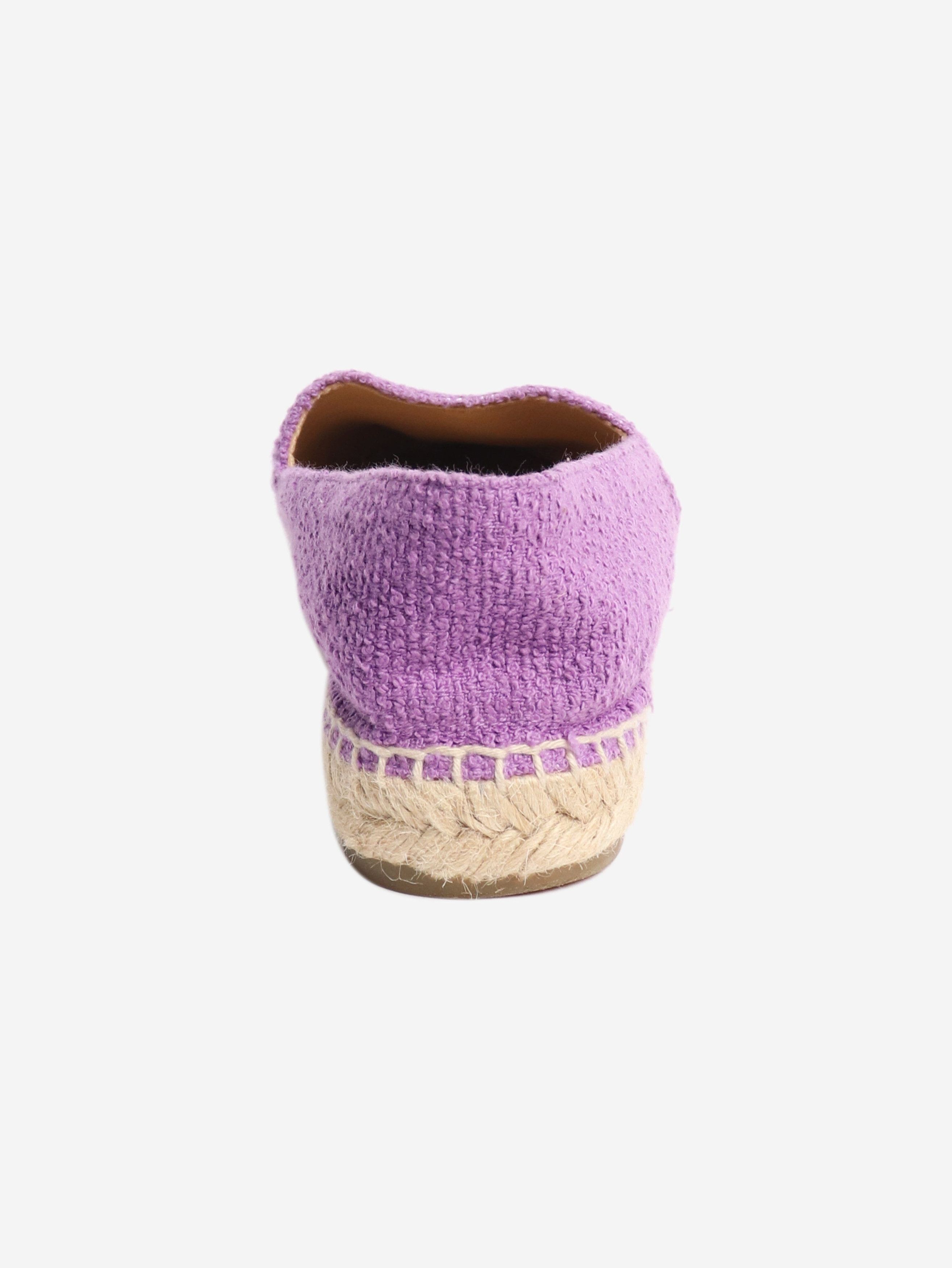 Chanel Purple espadrilles - EU 40 Size US 9 / IT 39 - 3 Thumbnail