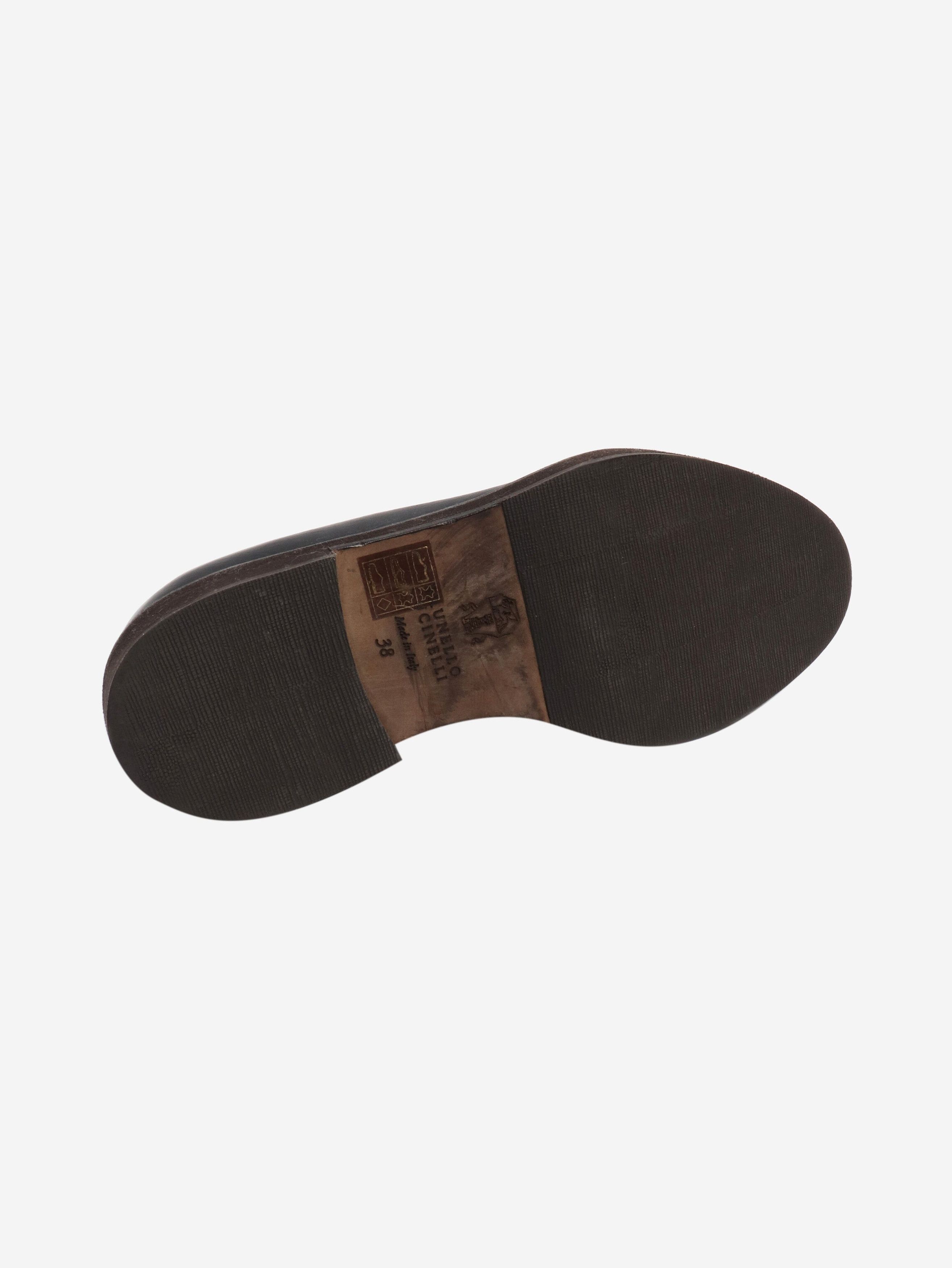 Brunello Cucinelli Black bejewelled leather lace-up shoes - EU 38 Size US 7.5 / IT 37.5 - 6 Thumbnail