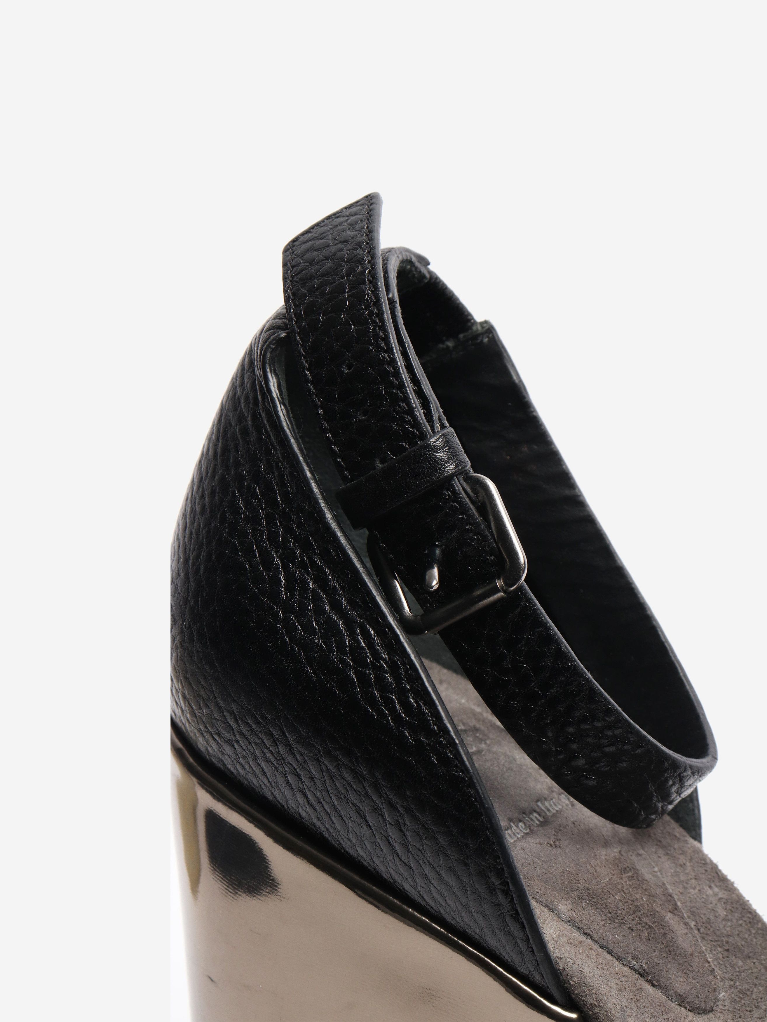Brunello Cucinelli Black leather pointed-toe pumps - EU 38 Size US 7.5 / IT 37.5 - 4 Thumbnail