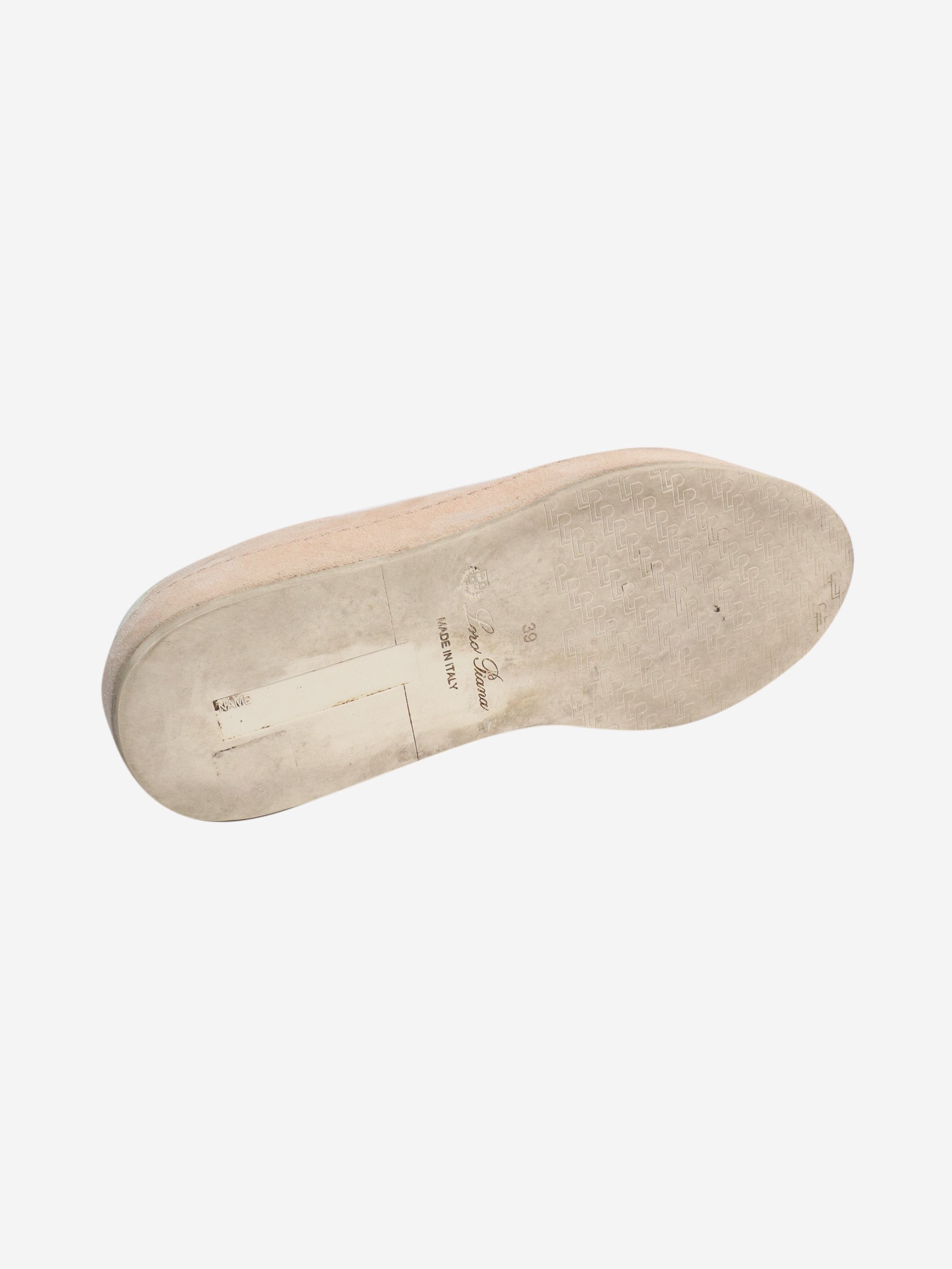 Loro Piana Blush suede trainers - EU 39 Size US 8 / IT 38 - 6 Thumbnail