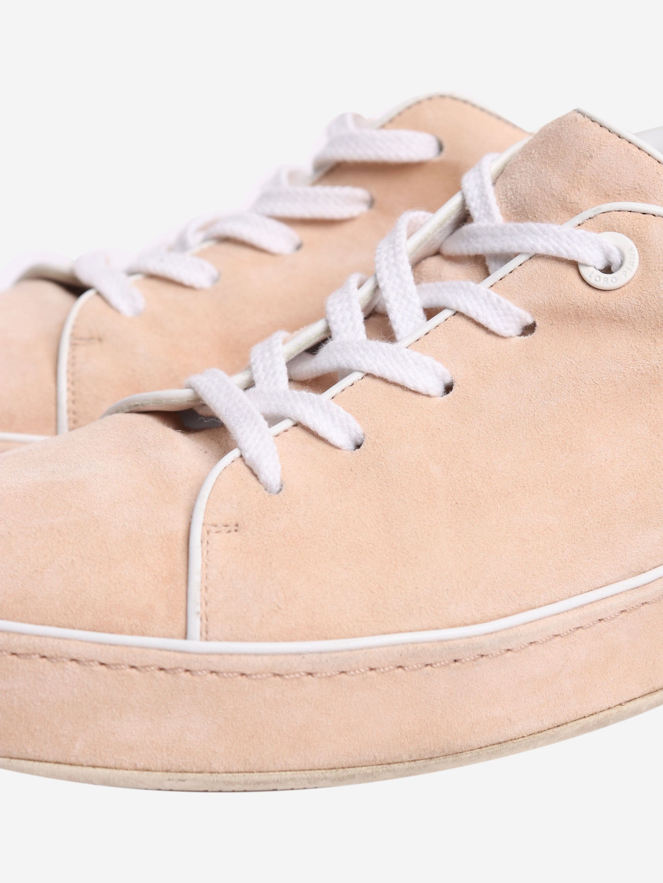 Loro Piana Blush suede trainers - EU 39 Size US 8 / IT 38 - 4 Thumbnail