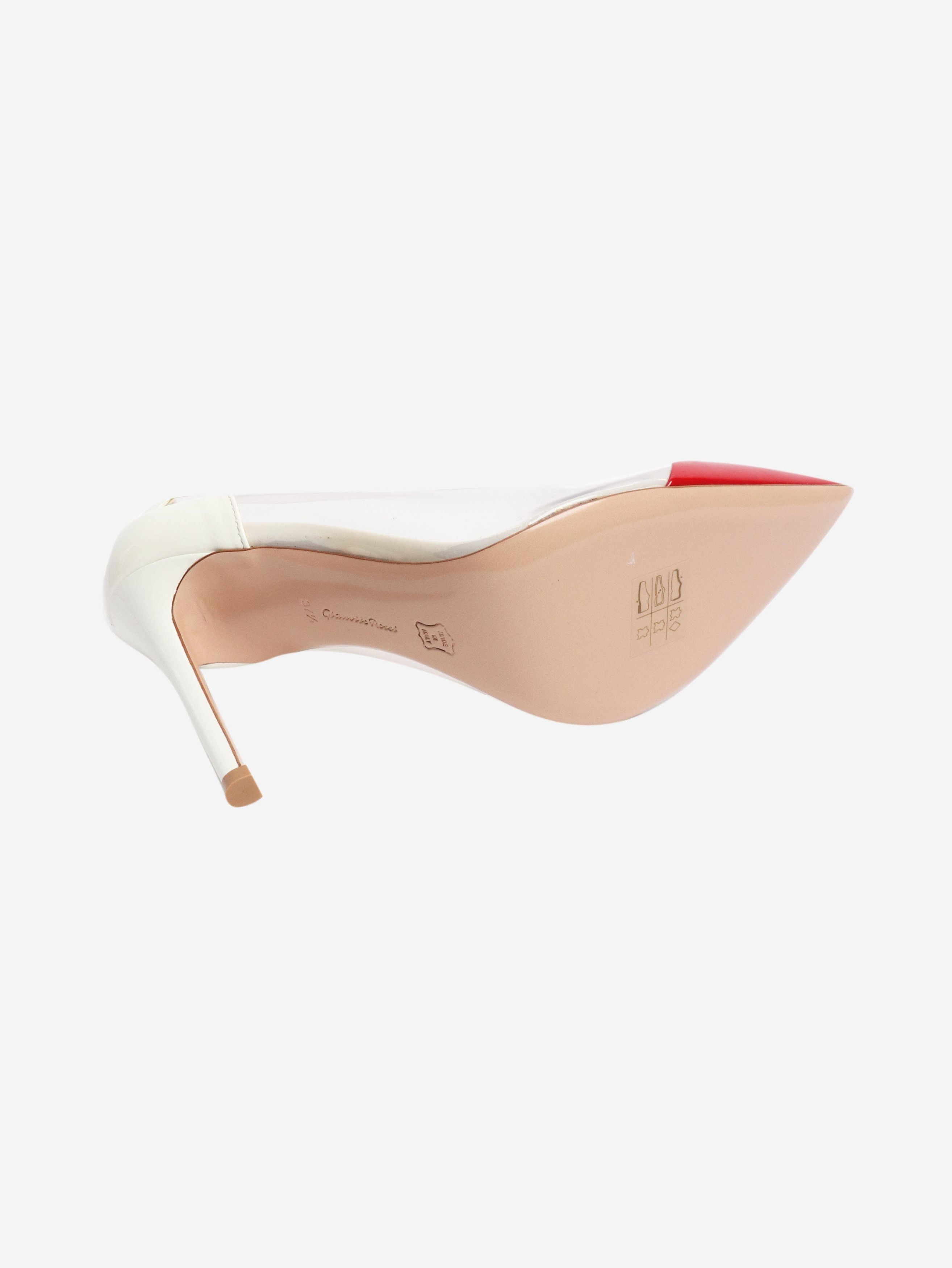 Gianvito Rossi Red pvc heels - EU 37.5 (UK 4.5) Size US 6 / IT 36 - 4 Thumbnail