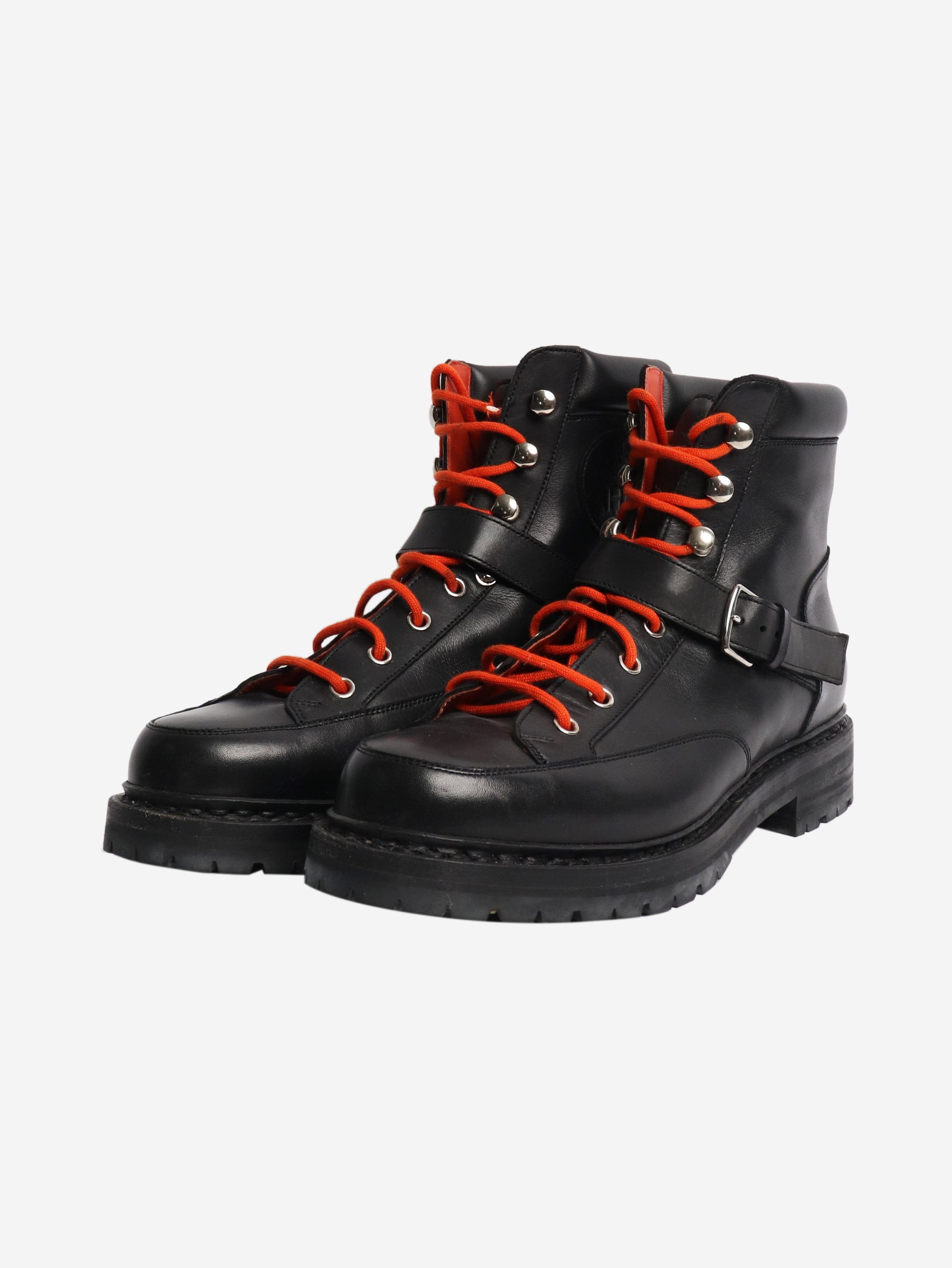 Other Black leather hiking boots - EU 38 Size US 7.5 / IT 37.5 - 2 Thumbnail
