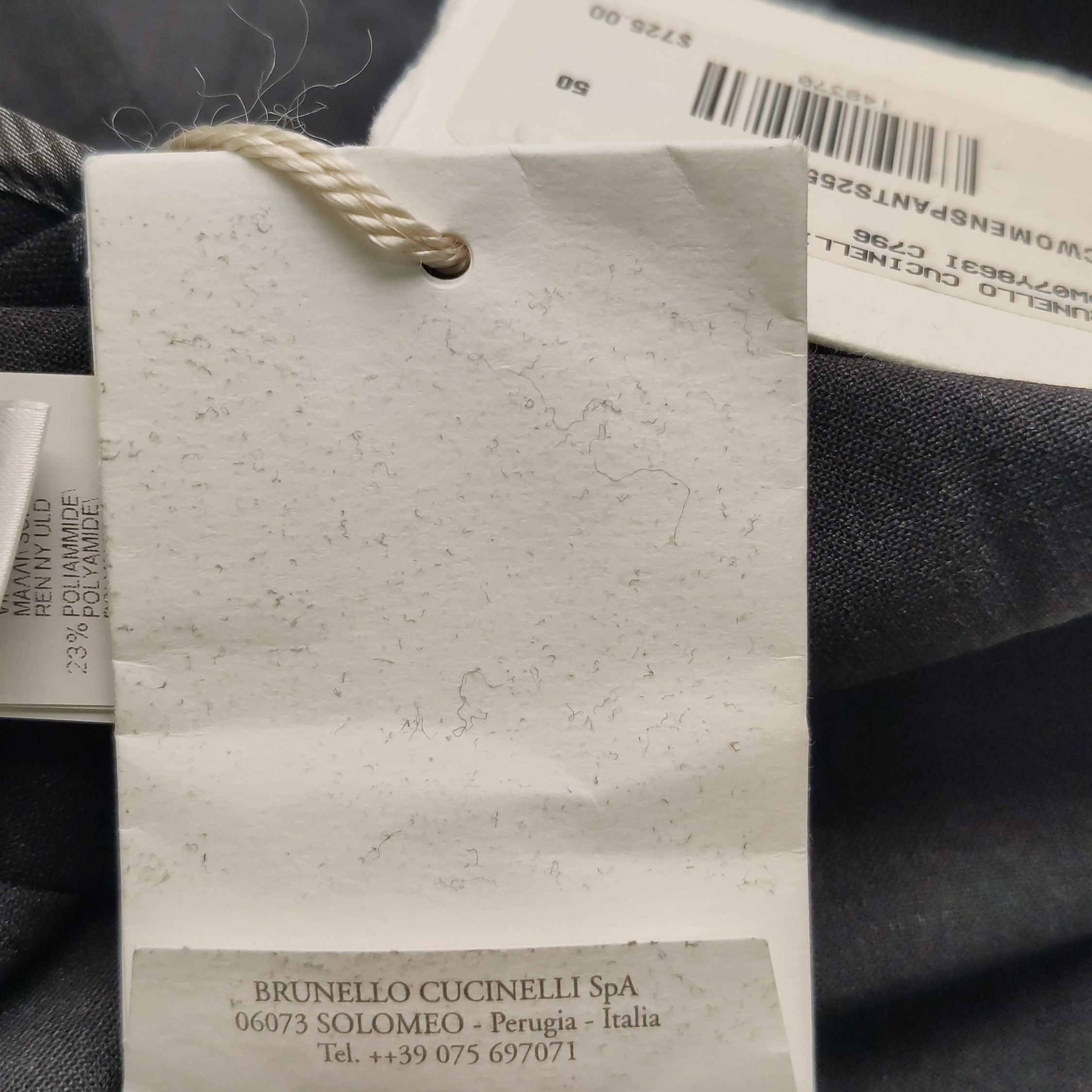 Brunello Cucinelli Brunello Cucinelli Wool Blend Pants US 14 Size 36" / US 14 / IT 50 - 9 Thumbnail