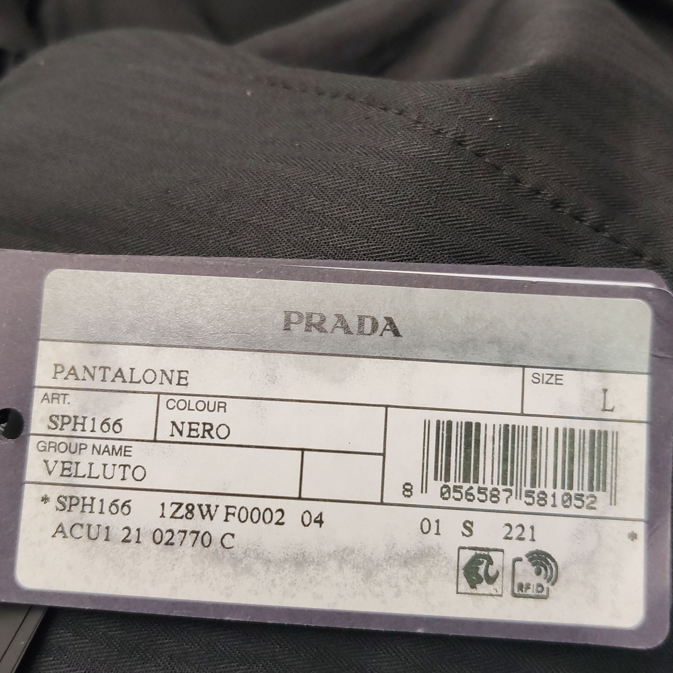 Prada Prada Velluto Velvet Logo Joggers Size L Size US 34 / EU 50 - 9 Thumbnail