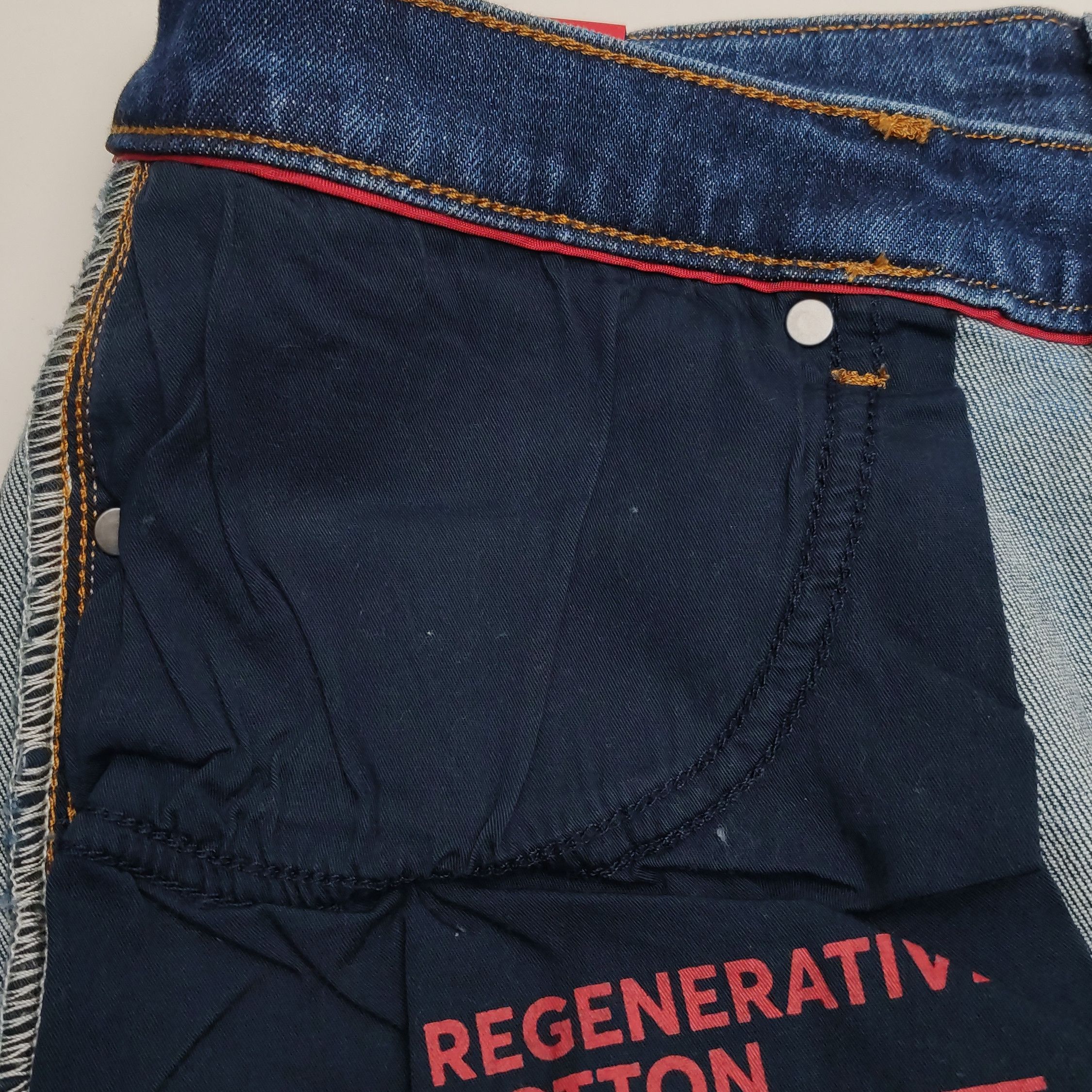 Hugo Boss HUGO Distressed 734 Denim Jeans W32 L32 Size US 32 / EU 48 - 12 Thumbnail
