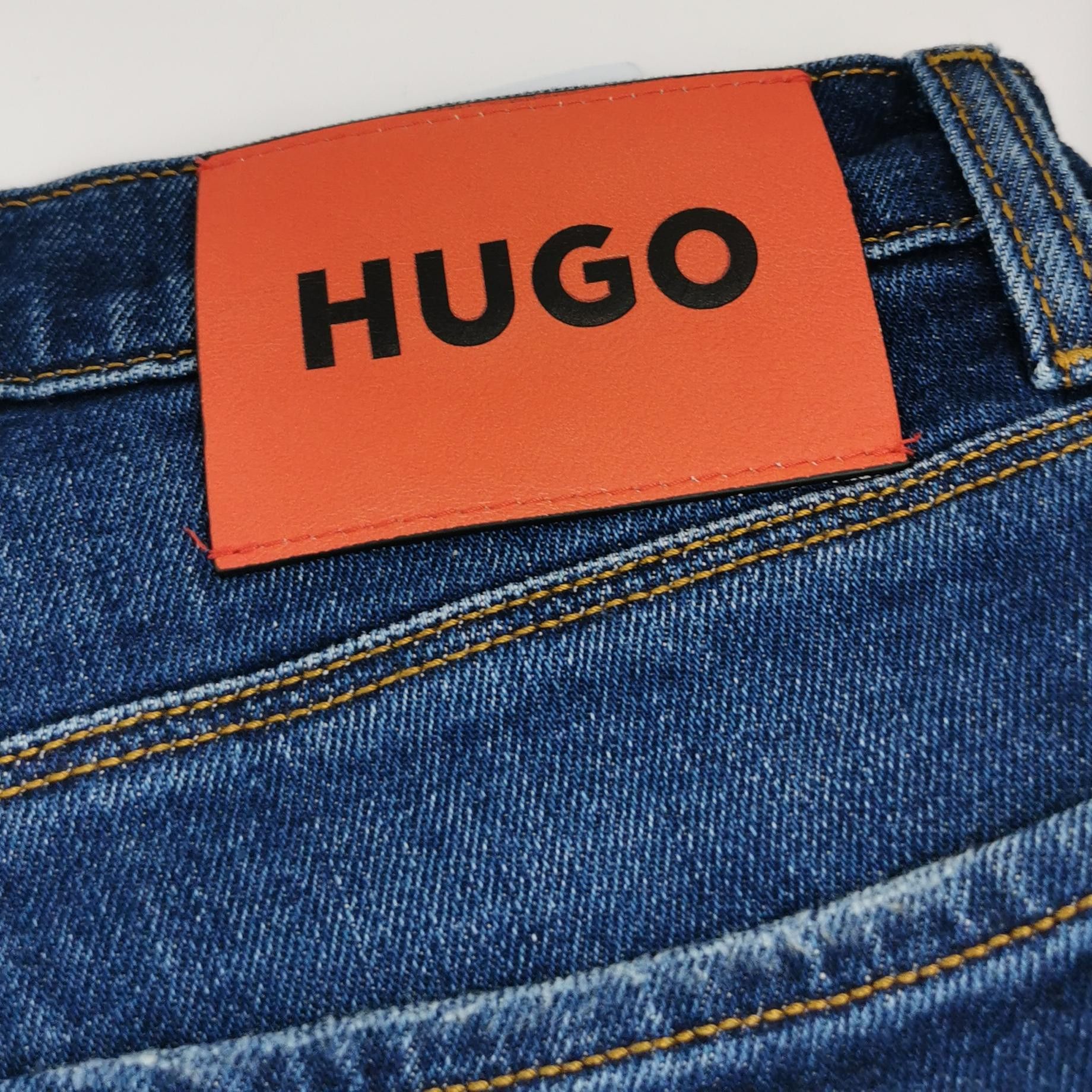 Hugo Boss HUGO Distressed 734 Denim Jeans W32 L32 Size US 32 / EU 48 - 4 Thumbnail