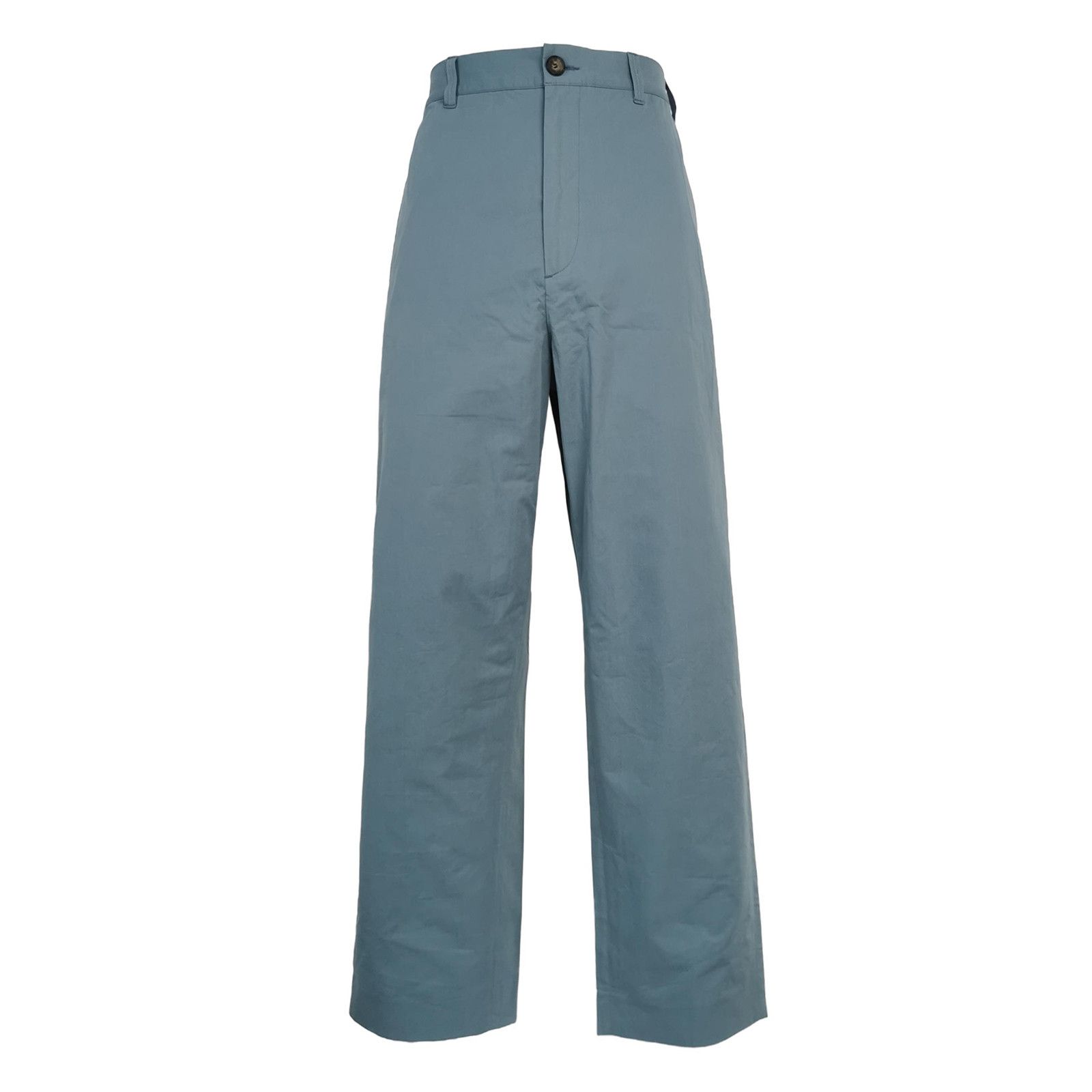 Kenzo Kenzo Slate Blue Cotton Casual Pants XL Size US 36 / EU 52 - 2 Thumbnail