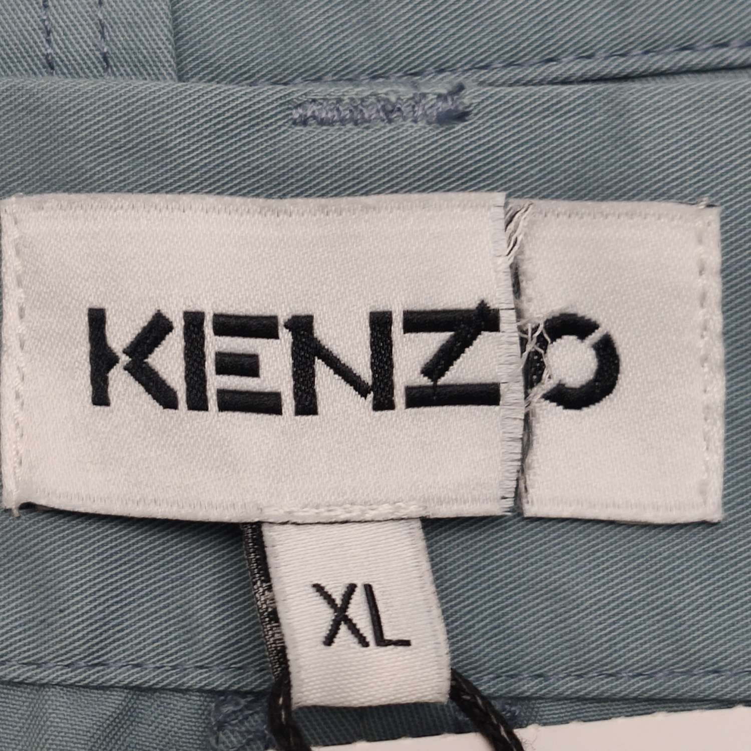 Kenzo Kenzo Slate Blue Cotton Casual Pants XL Size US 36 / EU 52 - 6 Thumbnail