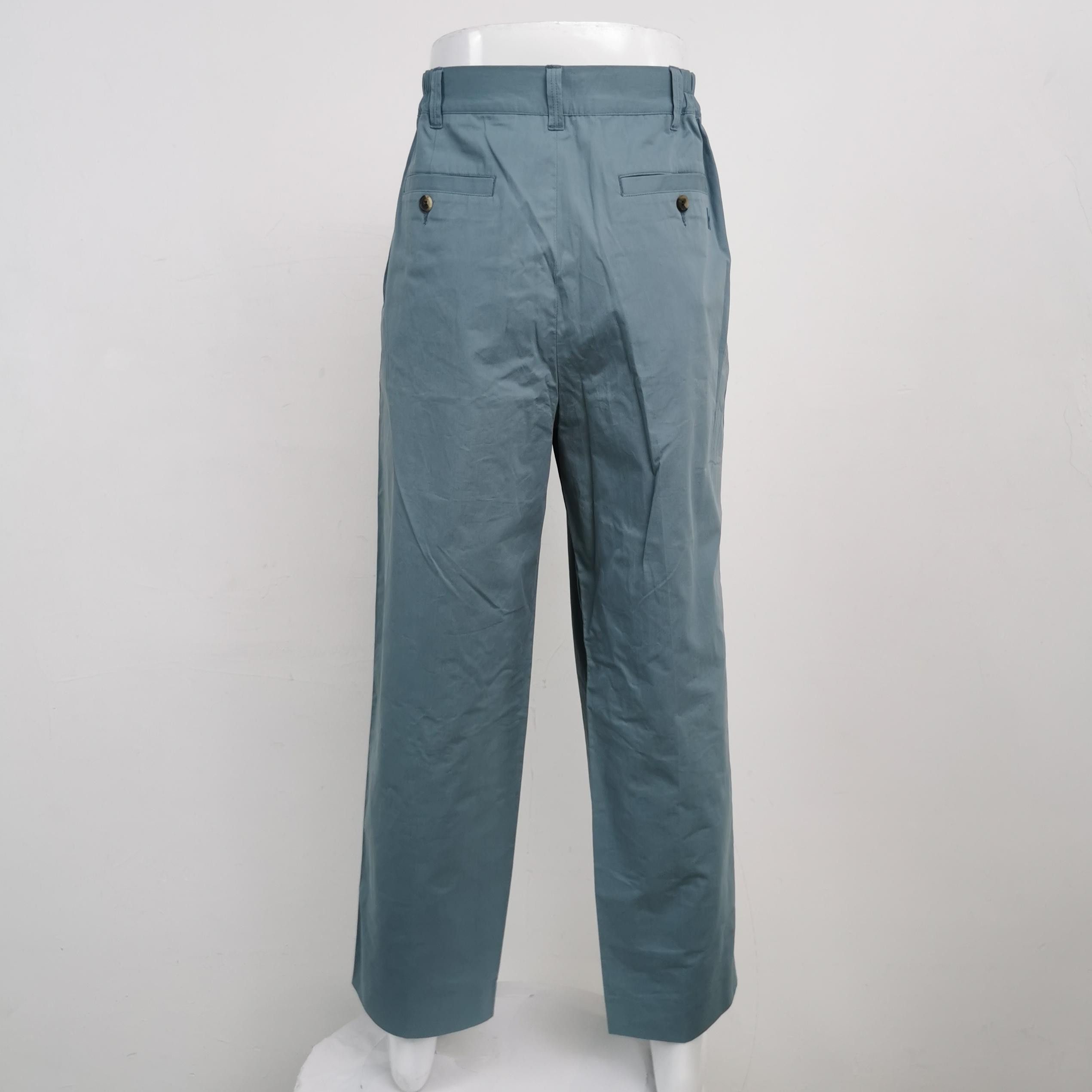 Kenzo Kenzo Slate Blue Cotton Casual Pants XL Size US 36 / EU 52 - 3 Thumbnail
