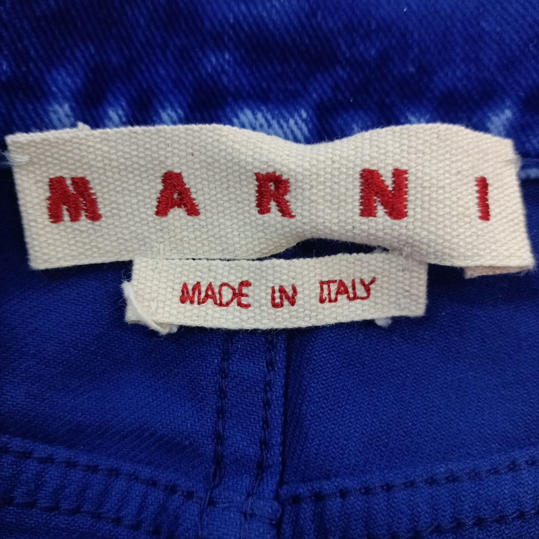 Marni Marni Blue Cotton Blend Jeans Size 32 Size US 32 / EU 48 - 6 Thumbnail
