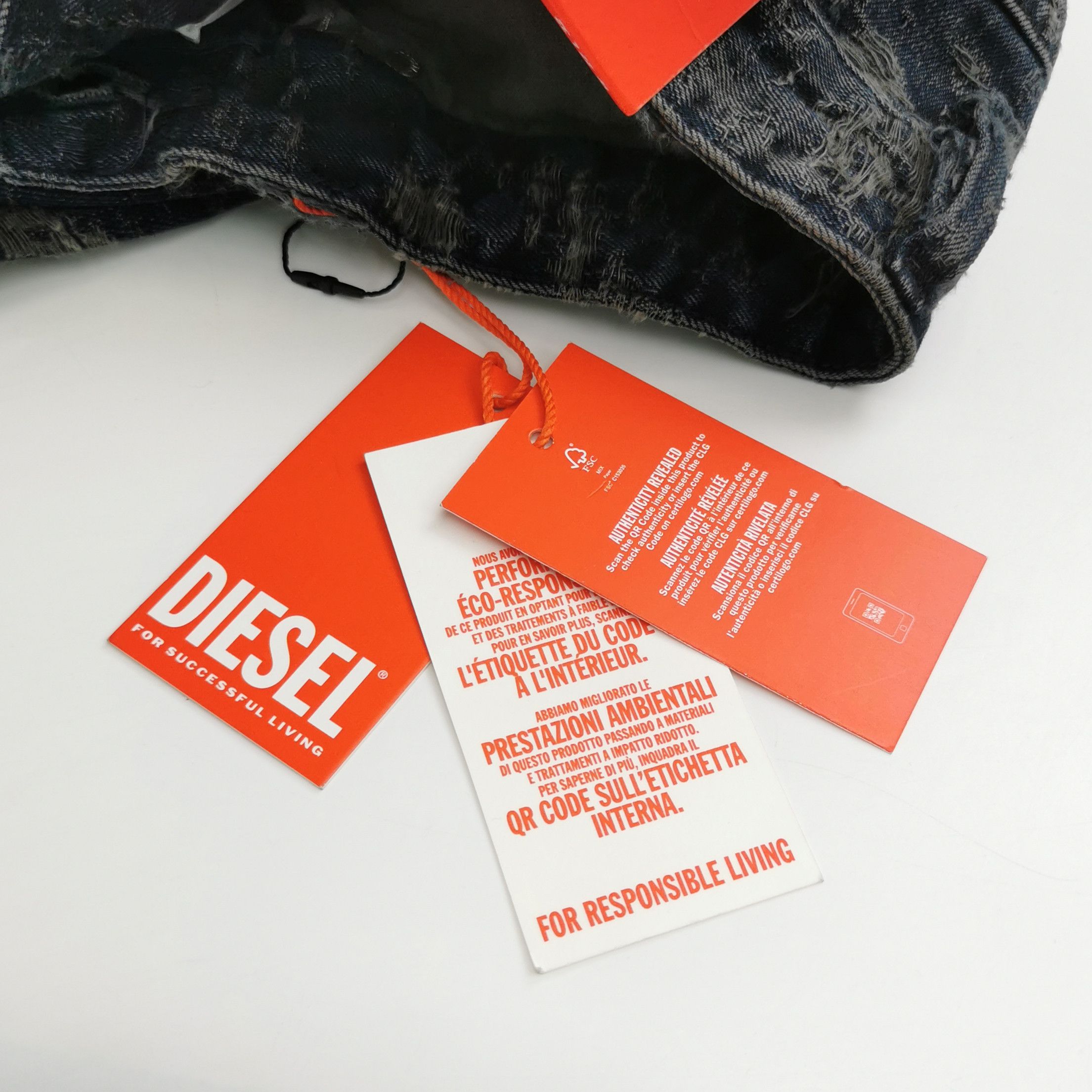 Diesel Diesel Distressed Washed Denim W27 Size US 27 - 6 Thumbnail
