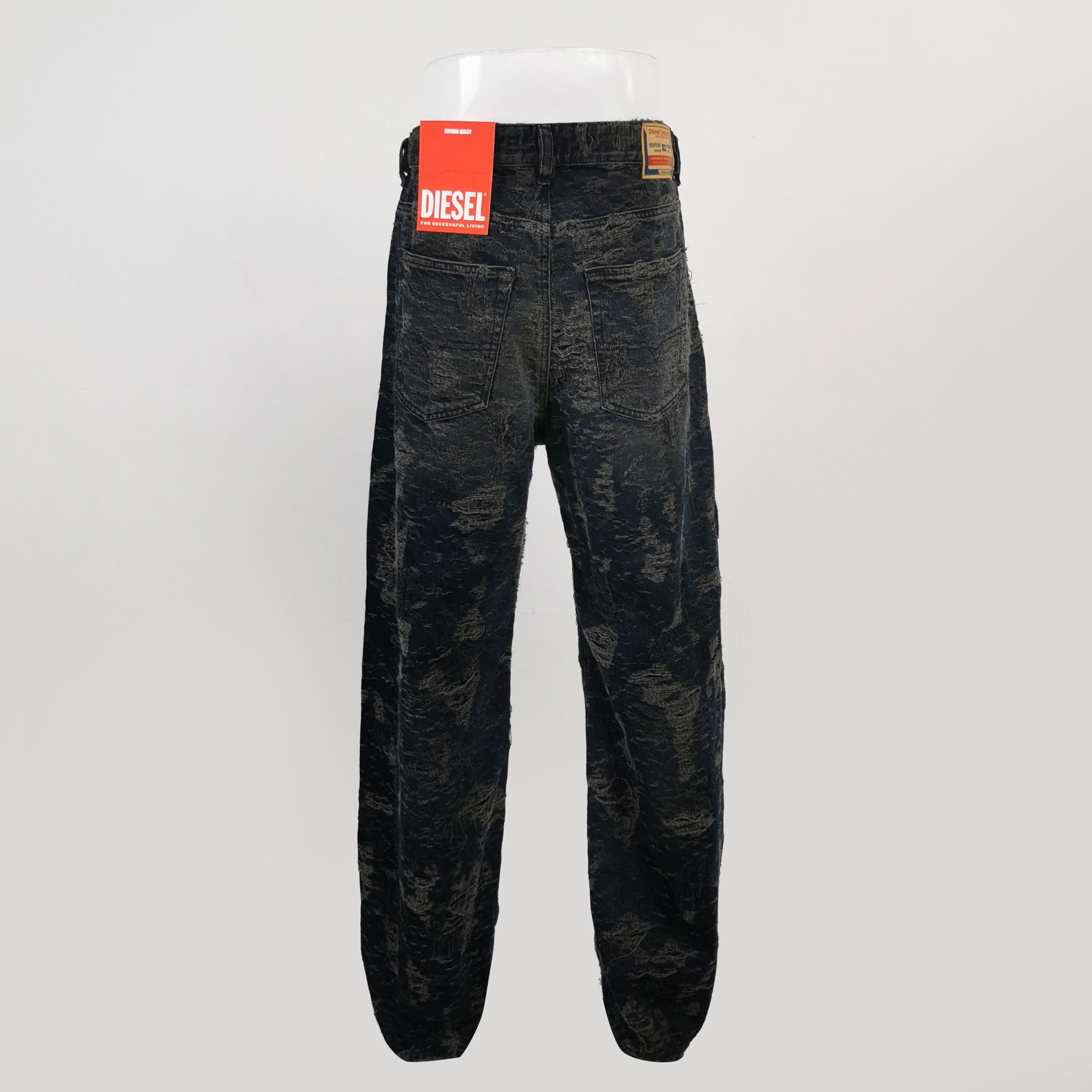 Diesel Diesel Distressed Washed Denim W27 Size US 27 - 3 Thumbnail