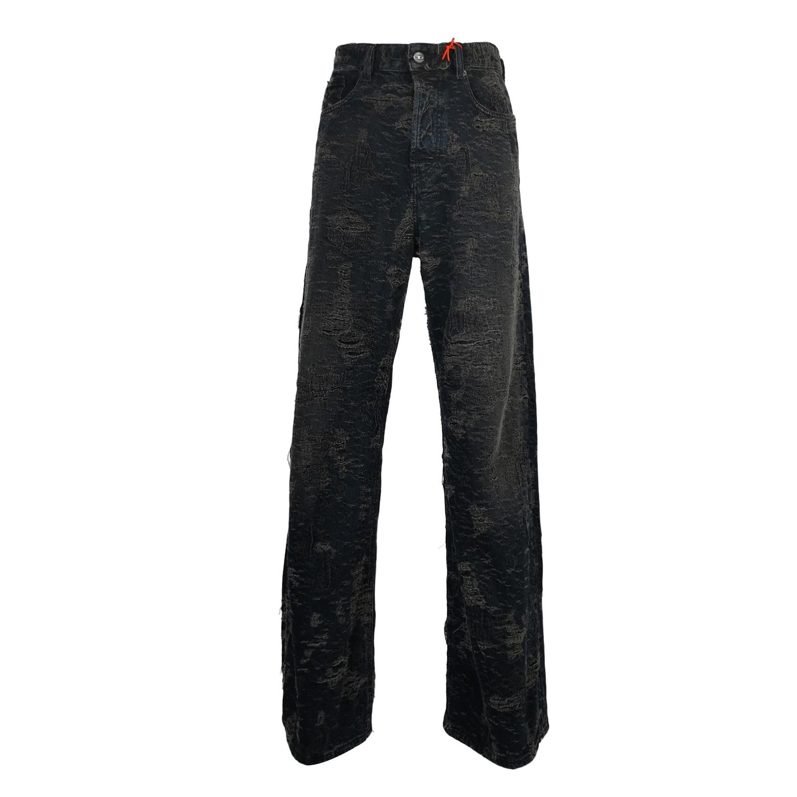 Diesel Diesel Distressed Washed Denim W27 Size US 27 - 2 Thumbnail
