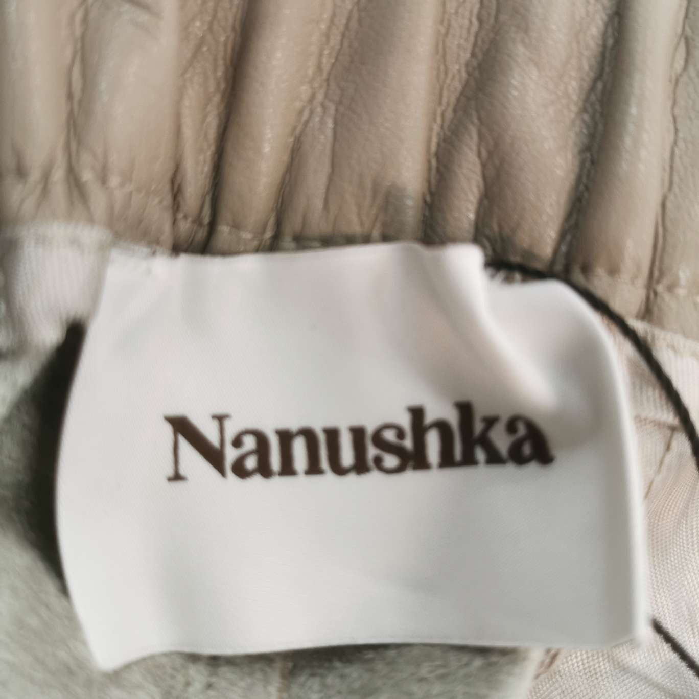 Nanushka Nanushka Vegan Leather Tie-Waist Trousers Size M Size US 32 / EU 48 - 6 Thumbnail