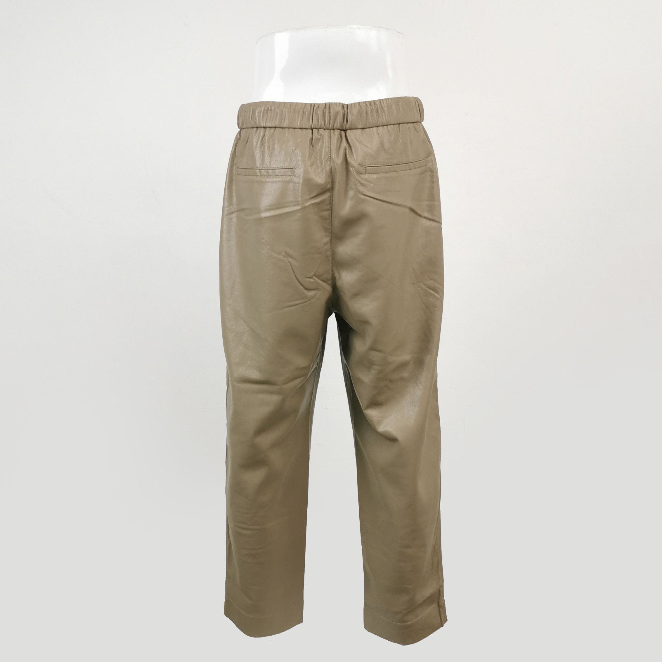 Nanushka Nanushka Vegan Leather Tie-Waist Trousers Size M Size US 32 / EU 48 - 3 Thumbnail
