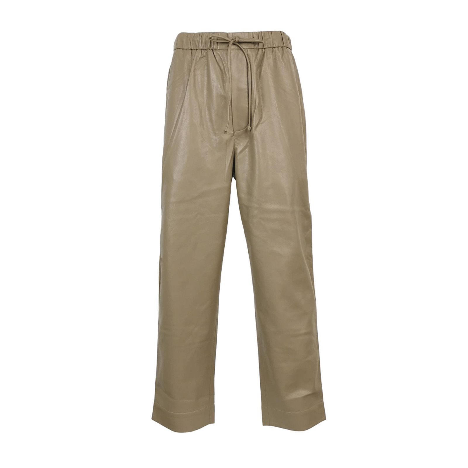 Nanushka Nanushka Vegan Leather Tie-Waist Trousers Size M Size US 32 / EU 48 - 2 Thumbnail