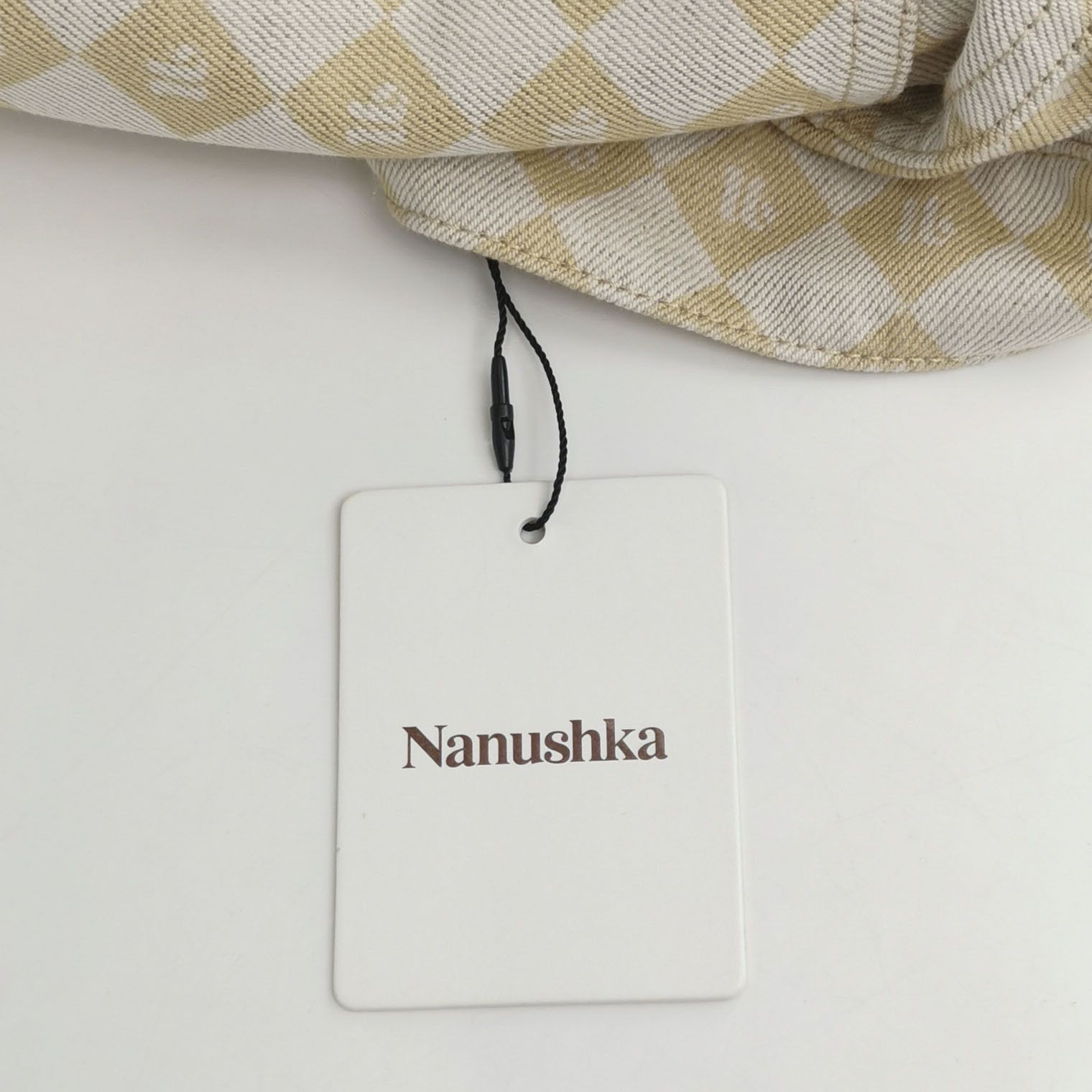 Nanushka Nanushka Checkered Cotton Linen Jeans 29 Size 29" - 5 Thumbnail