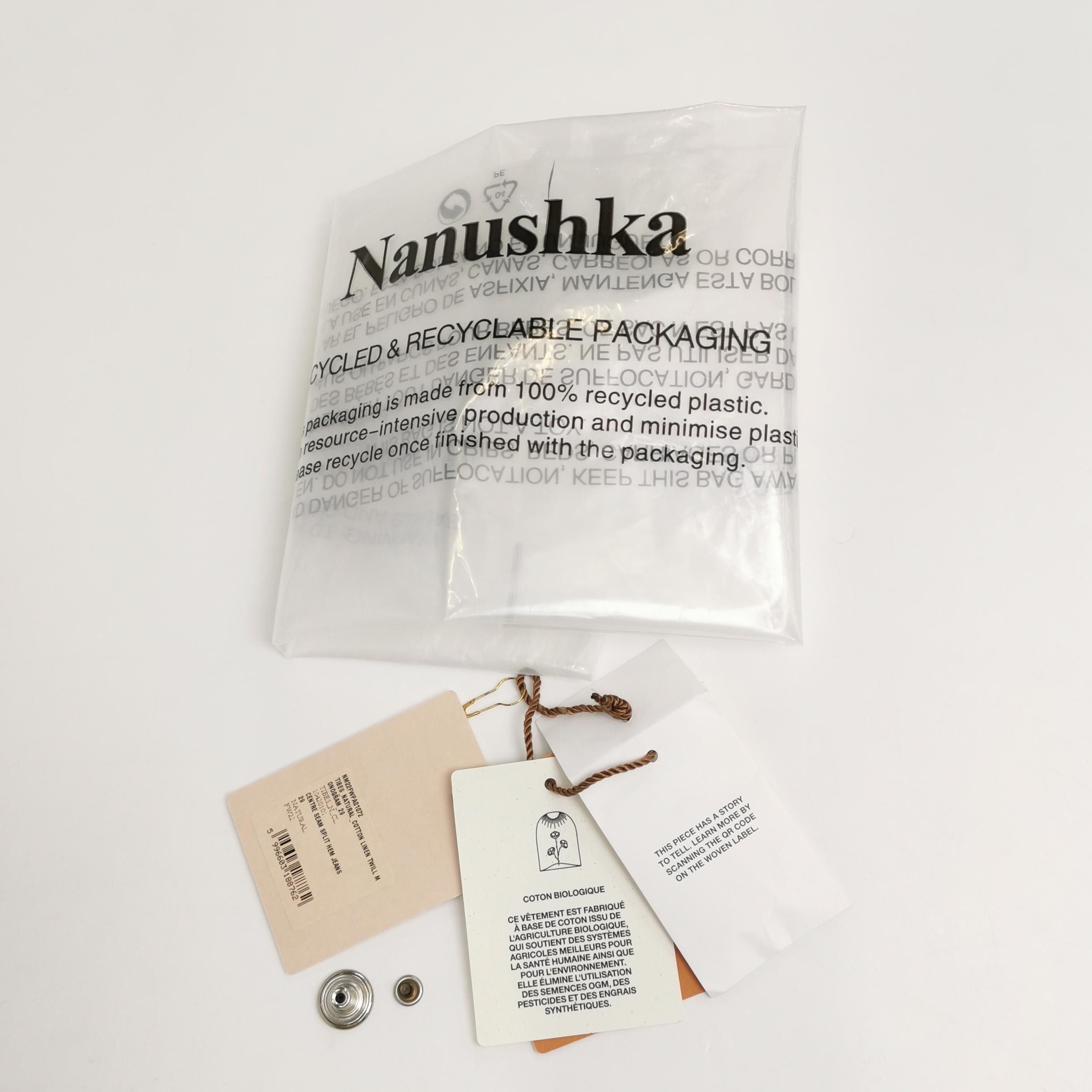 Nanushka Nanushka Checkered Cotton Linen Jeans 29 Size 29" - 6 Thumbnail