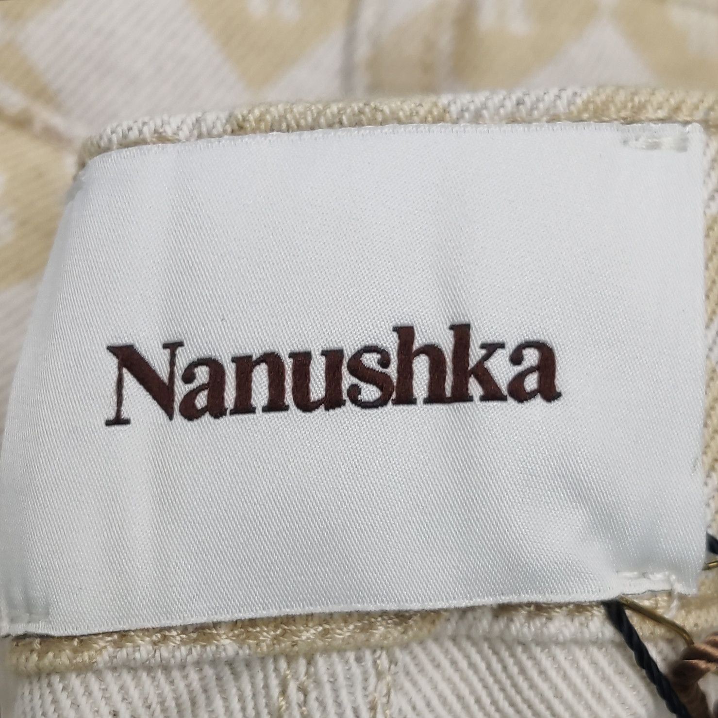 Nanushka Nanushka Checkered Cotton Linen Jeans 29 Size 29" - 7 Thumbnail