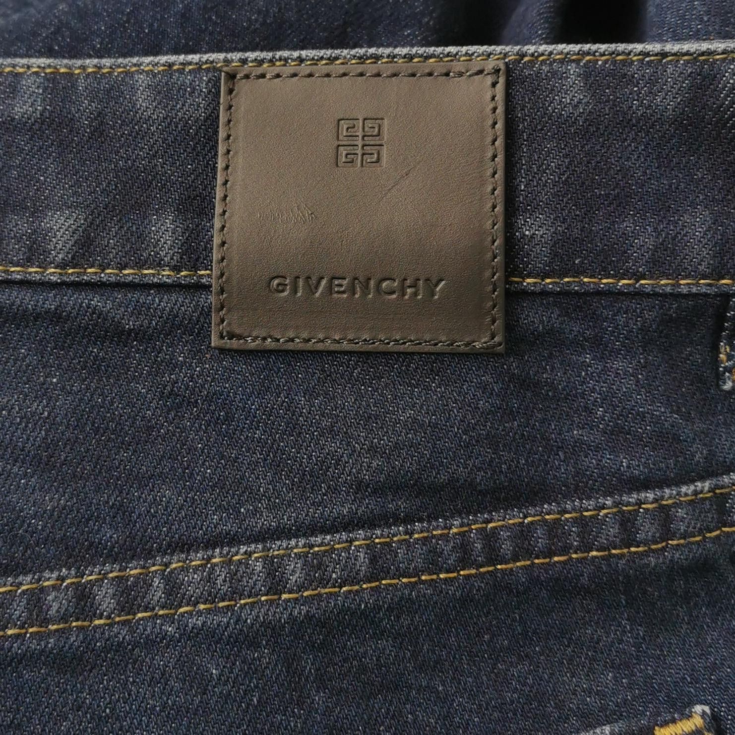 Givenchy Givenchy Indigo Denim Jeans 34 Size US 34 / EU 50 - 4 Thumbnail