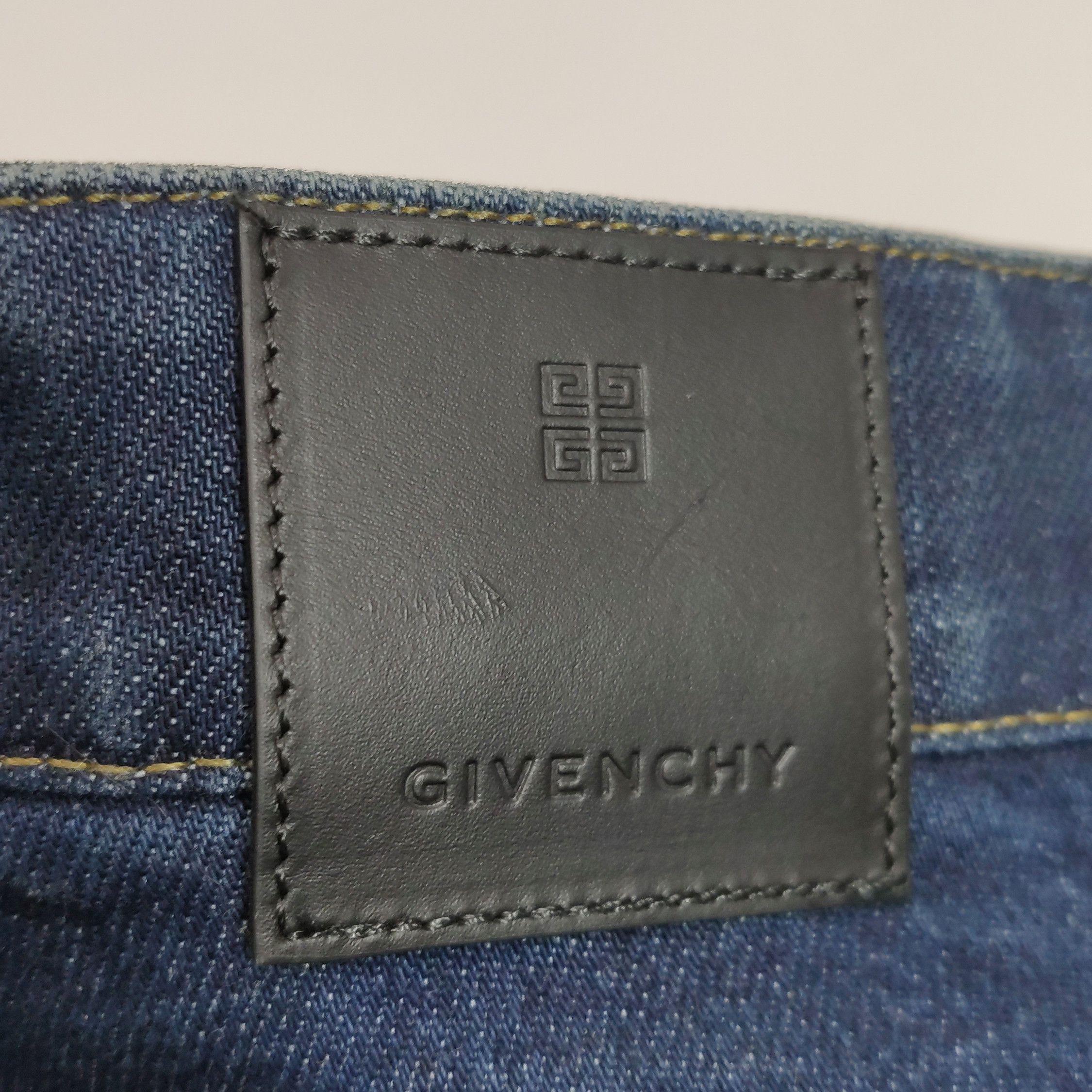 Givenchy Givenchy Indigo Denim Jeans 34 Size US 34 / EU 50 - 11 Thumbnail