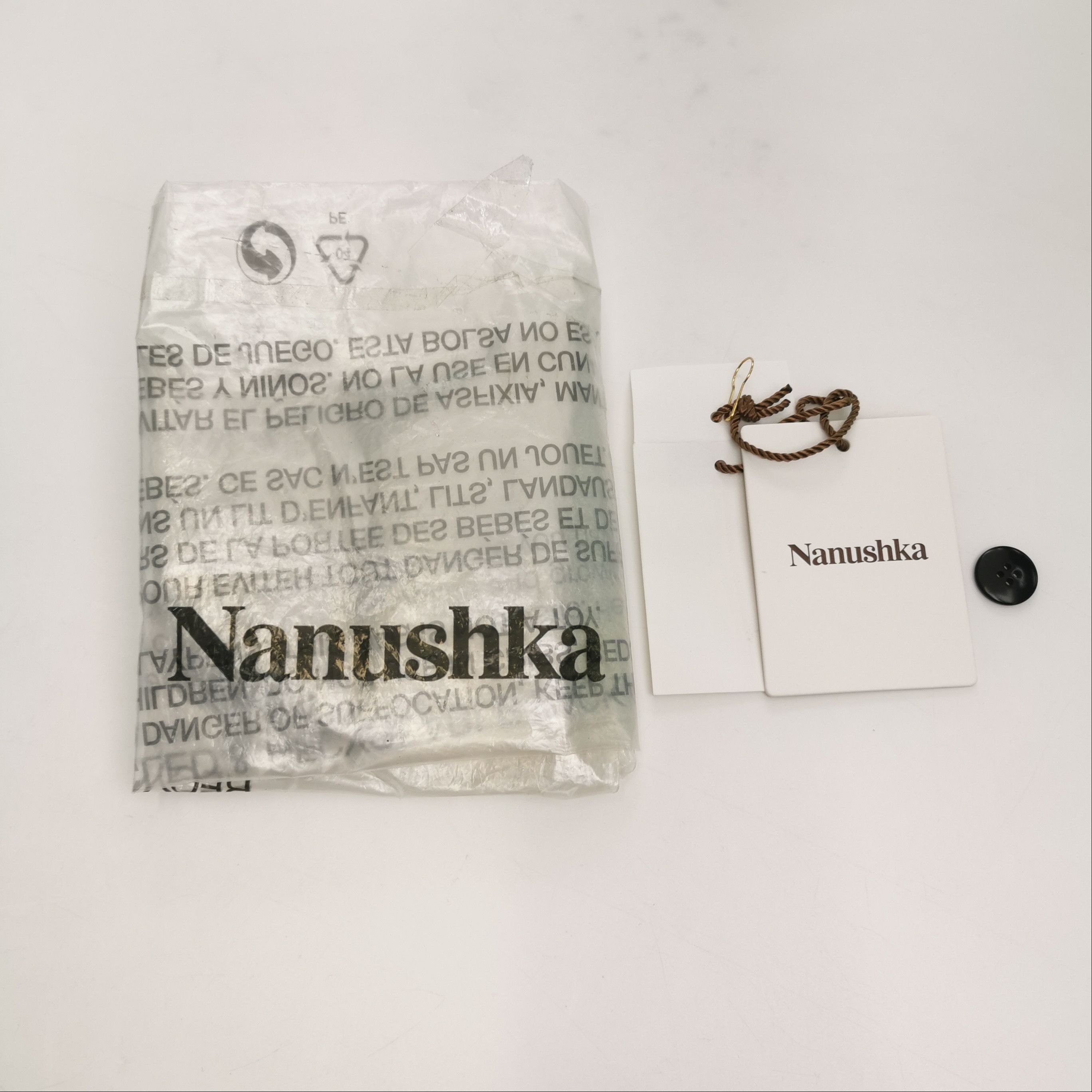 Nanushka Nanushka Dark Blue Sateen Pants Size S Size 30" / US 8 / IT 44 - 6 Thumbnail
