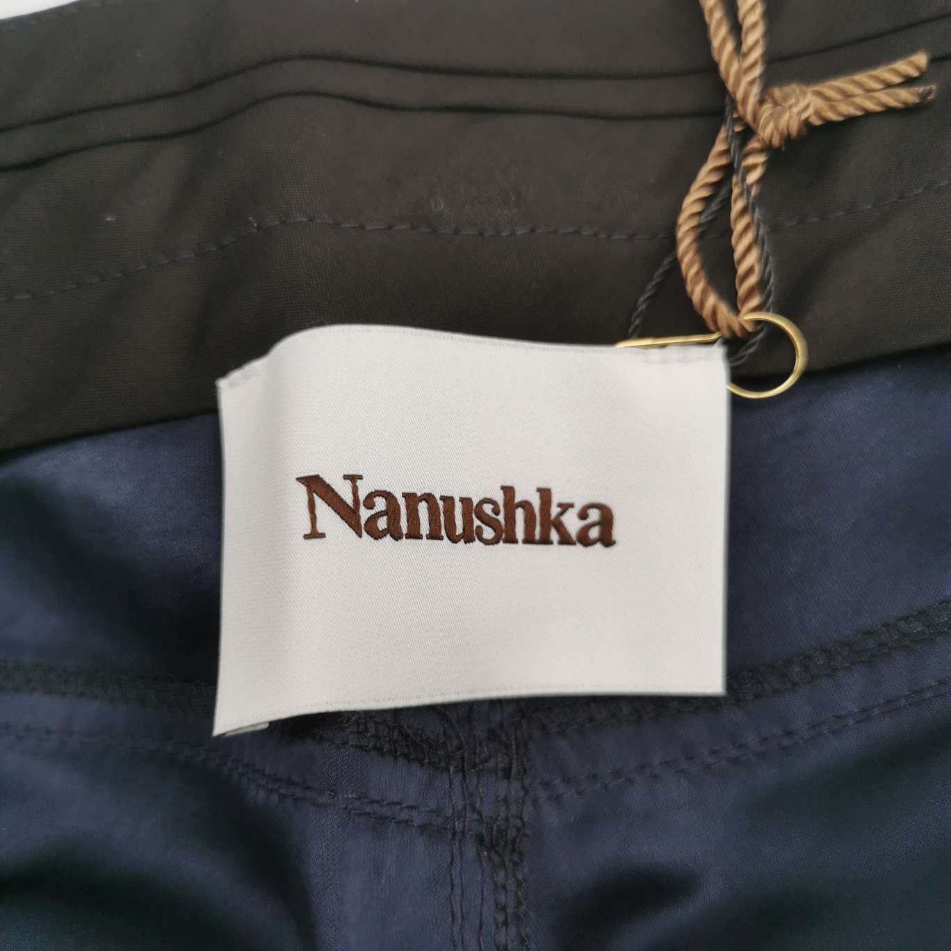 Nanushka Nanushka Satin Black Pants Size S Size 30" / US 8 / IT 44 - 6 Thumbnail