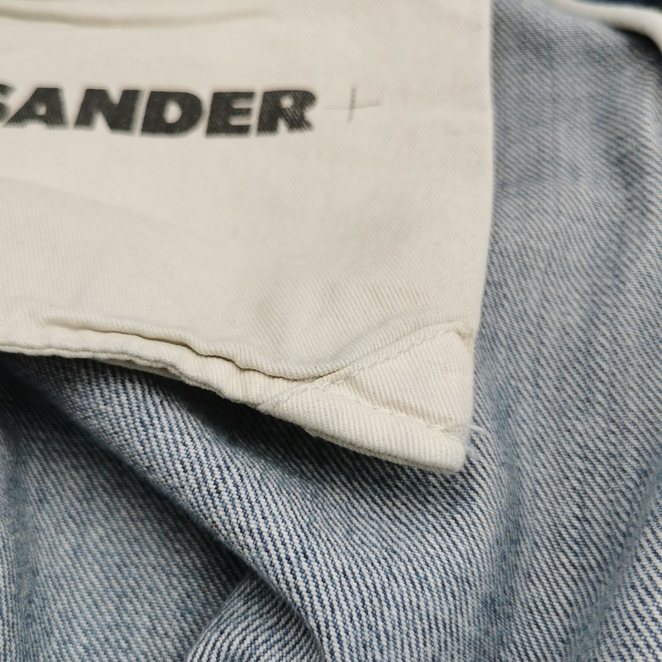 Jil Sander Jil Sander+ Blue Cotton Denim Jeans Size 32 Size US 32 / EU 48 - 9 Thumbnail