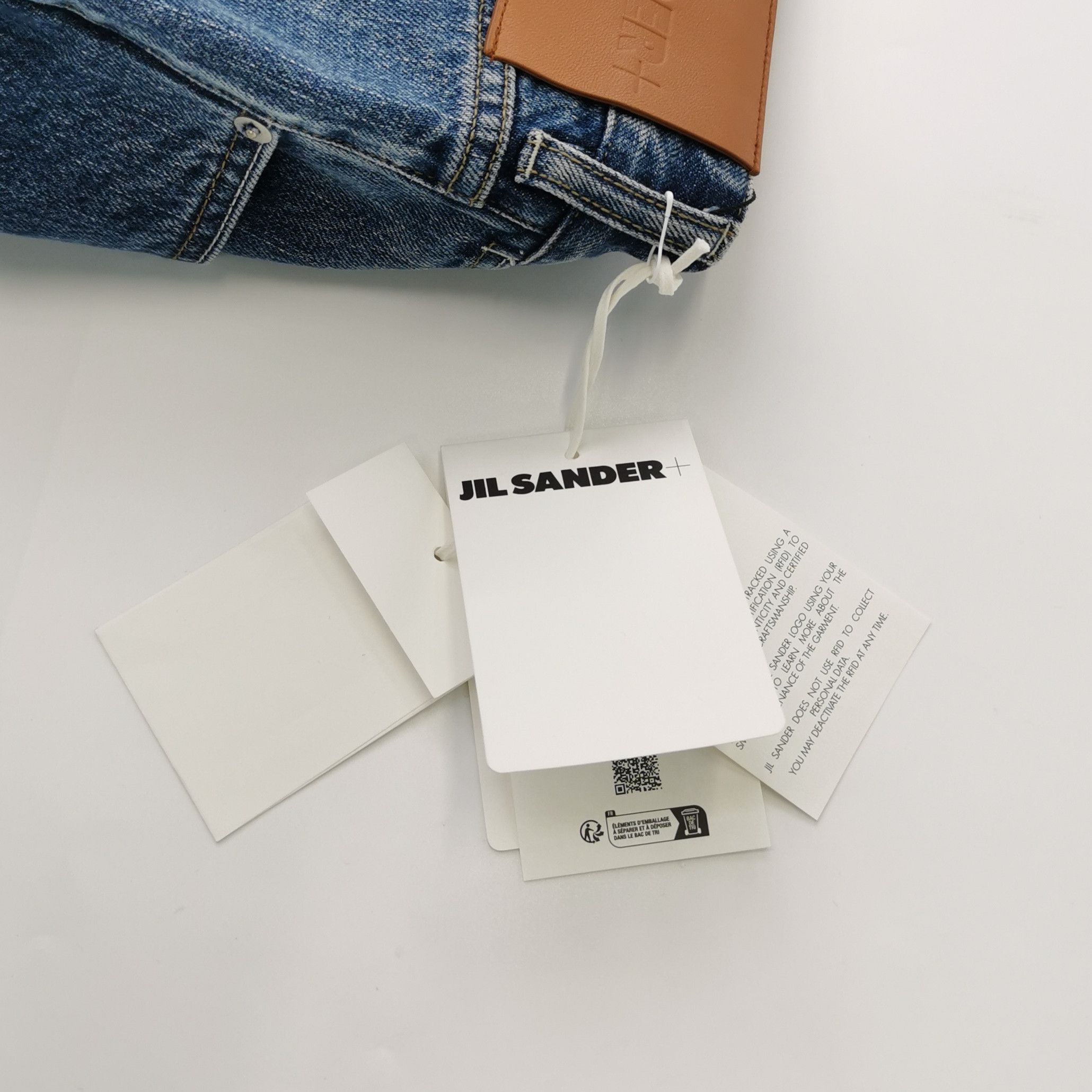 Jil Sander Jil Sander+ Blue Cotton Denim Jeans Size 32 Size US 32 / EU 48 - 5 Thumbnail