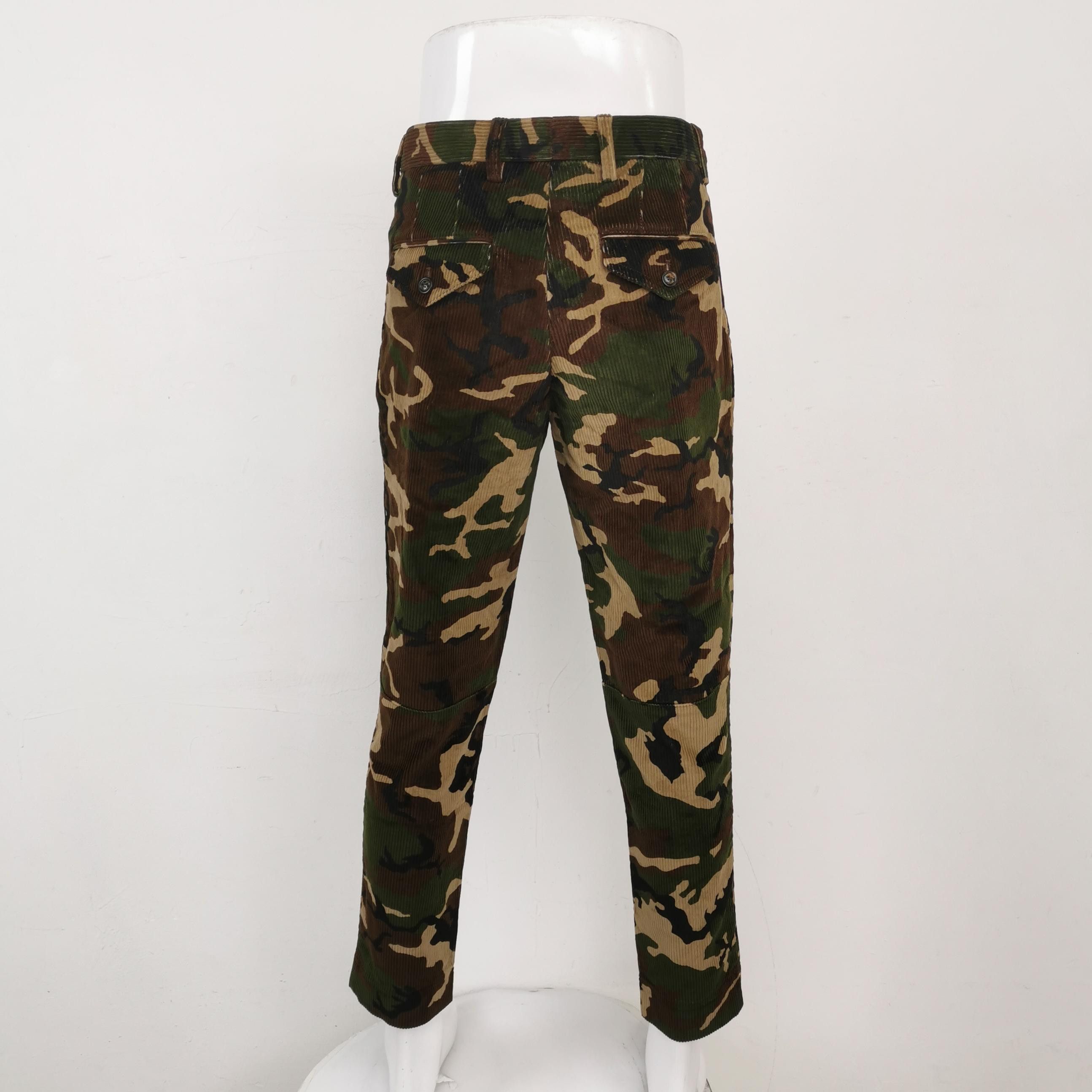 Moncler Moncler Camo Corduroy Casual Pants Size 44 Size US 28 / EU 44 - 3 Thumbnail