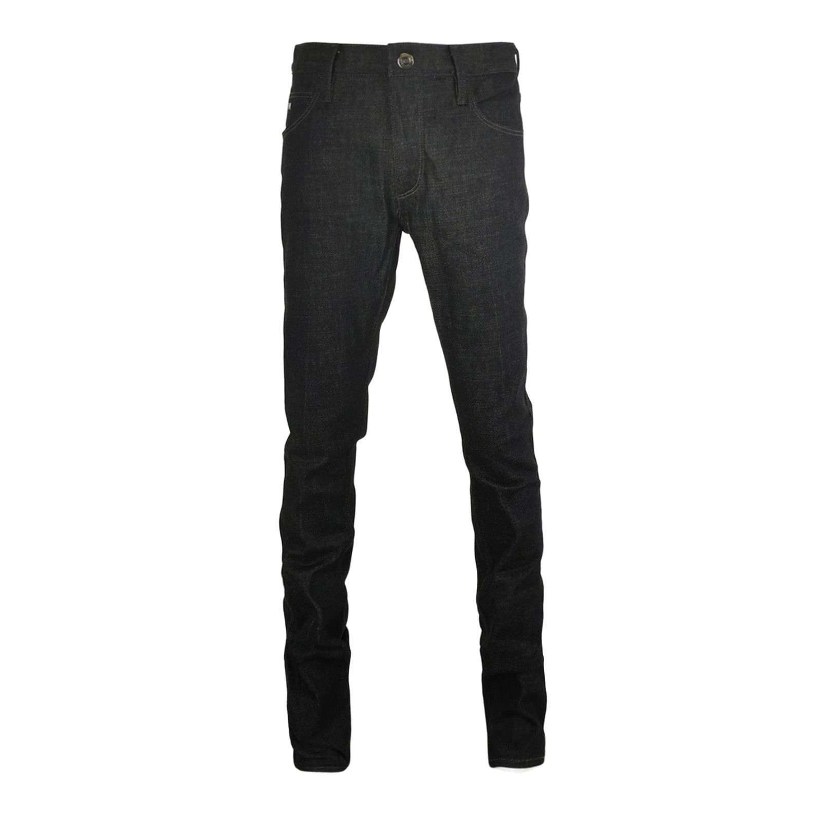 Emporio Armani Emporio Armani Slim Fit Black Denim Size 31 Size US 31 - 2 Thumbnail