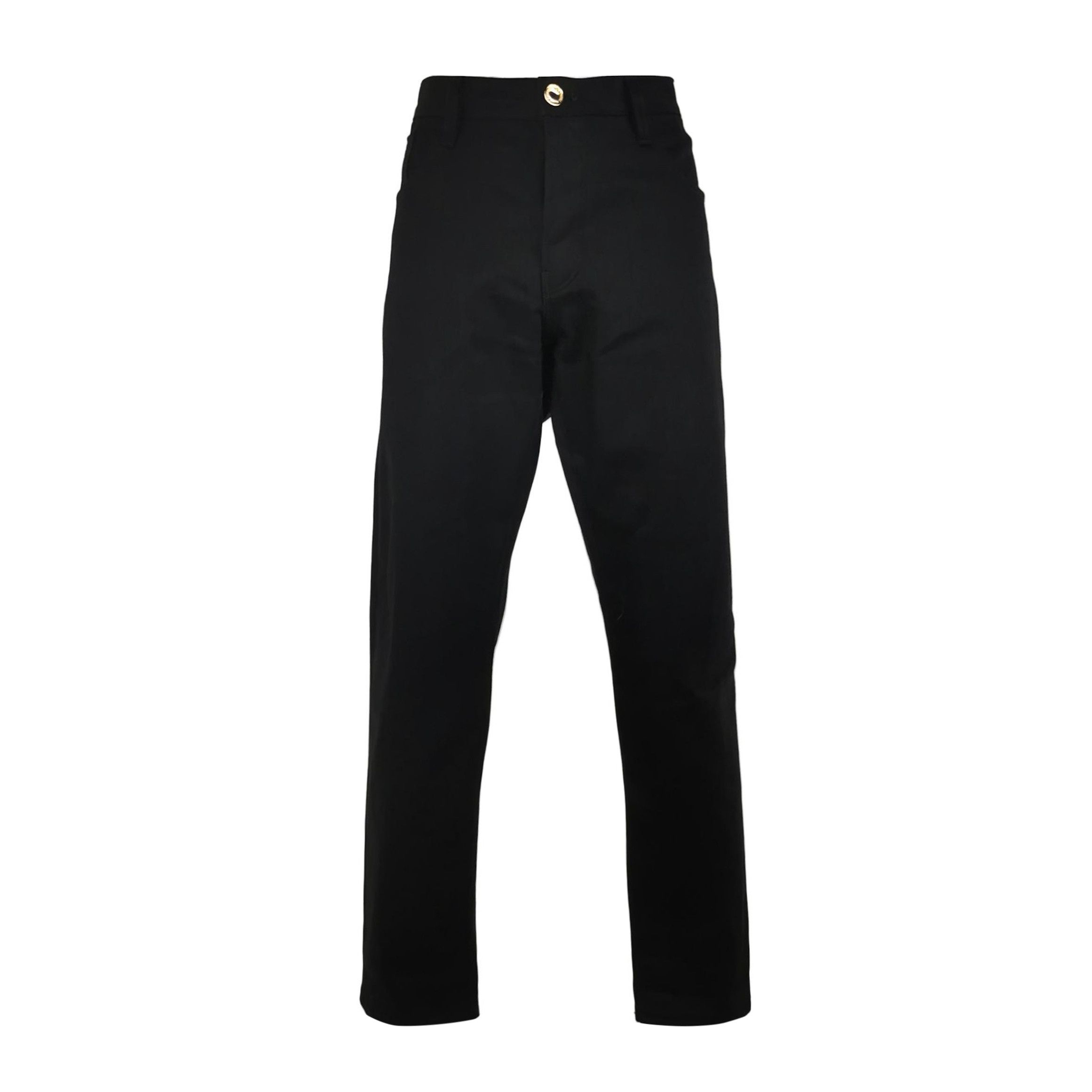 Emporio Armani Emporio Armani Black Cotton Casual Pants Size 38 Size US 38 / EU 54 - 2 Thumbnail