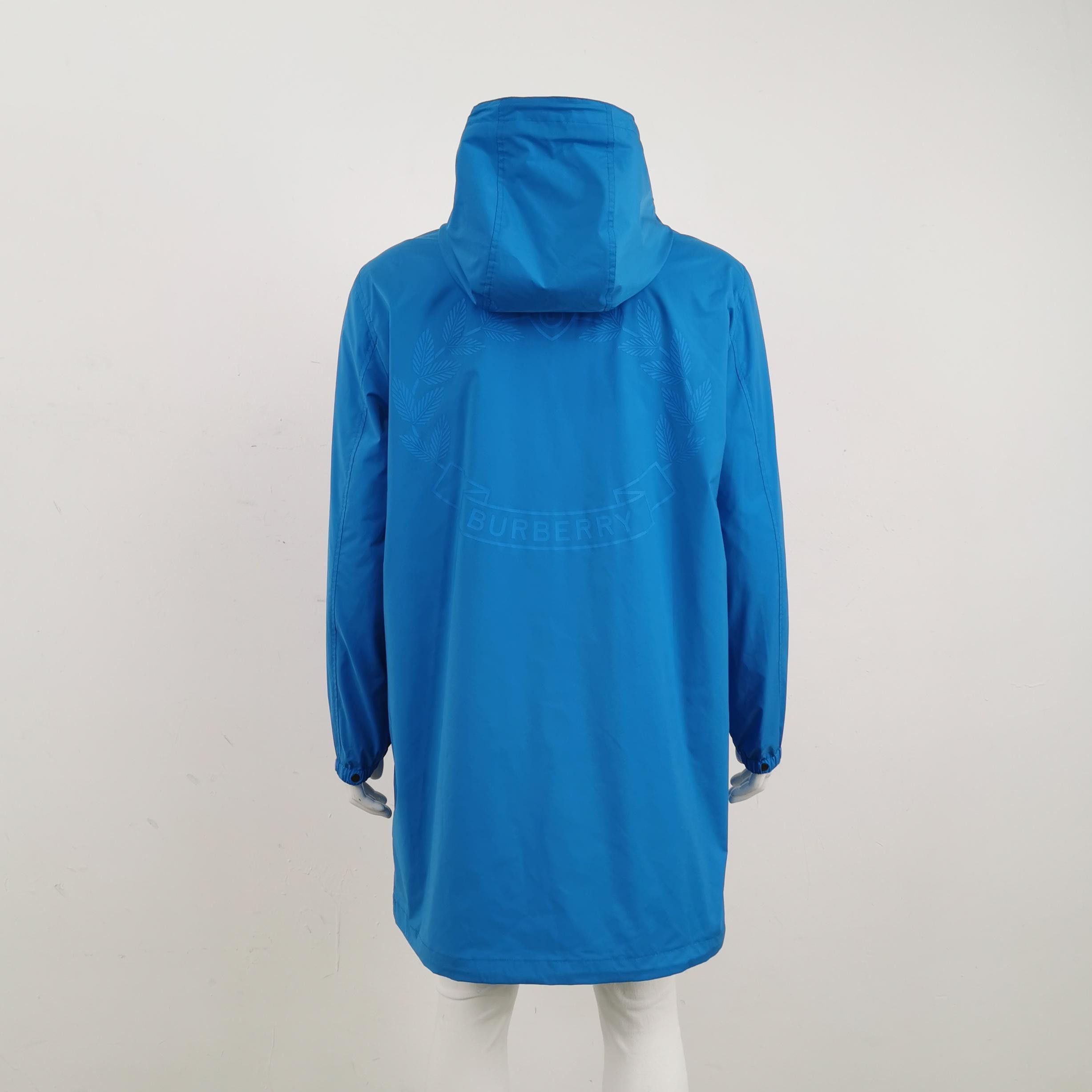 Burberry Burberry Logo Embroidered Hooded Jacket Size S Size US S / EU 44-46 / 1 - 3 Thumbnail