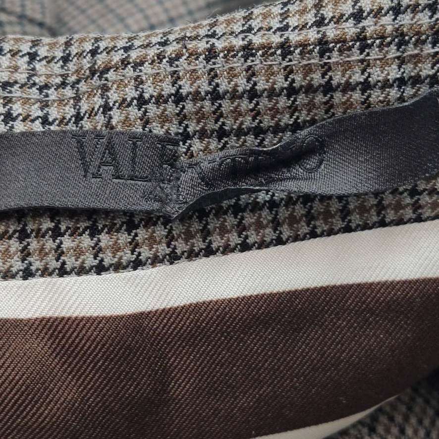 Valentino Valentino Check Virgin Wool Blazer Size 40R Size 40R - 6 Thumbnail