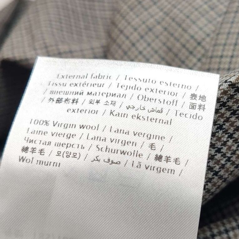 Valentino Valentino Check Virgin Wool Blazer Size 40R Size 40R - 9 Thumbnail