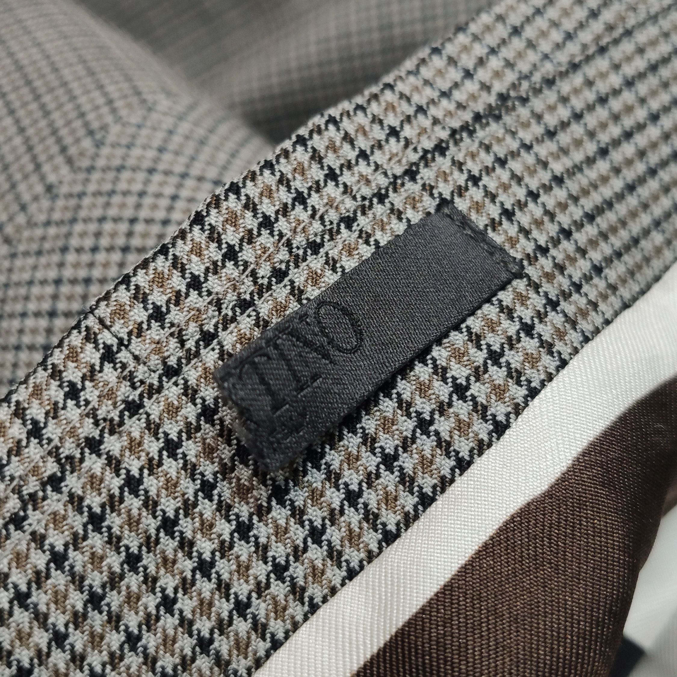 Valentino Valentino Multi-Color Check Wool Blazer 40R Size 40R - 13 Thumbnail