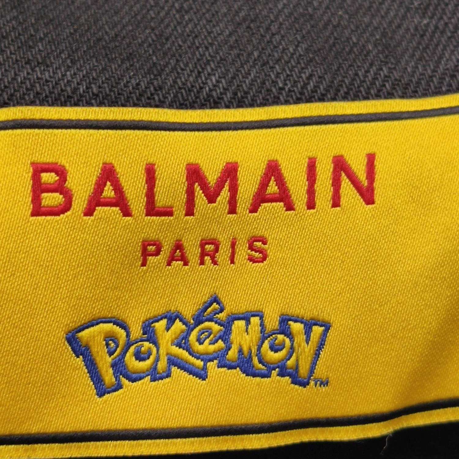 Balmain Balmain x Pokemon Pikachu Print Cotton Jacket EU 46 Size US S / EU 44-46 / 1 - 6 Thumbnail