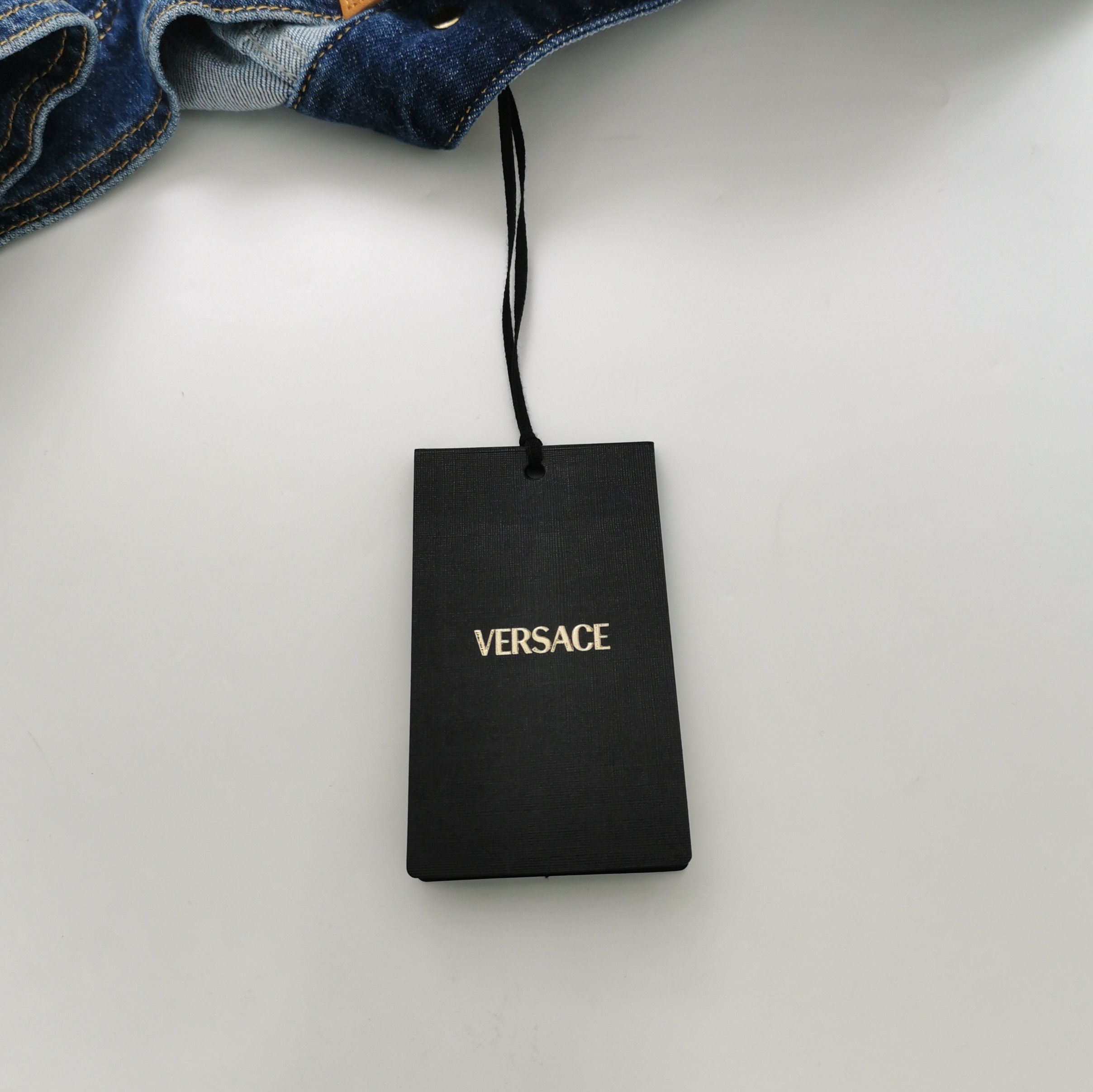 Versace Versace Medusa Button Denim Jacket EU 48 Size US M / EU 48-50 / 2 - 5 Thumbnail