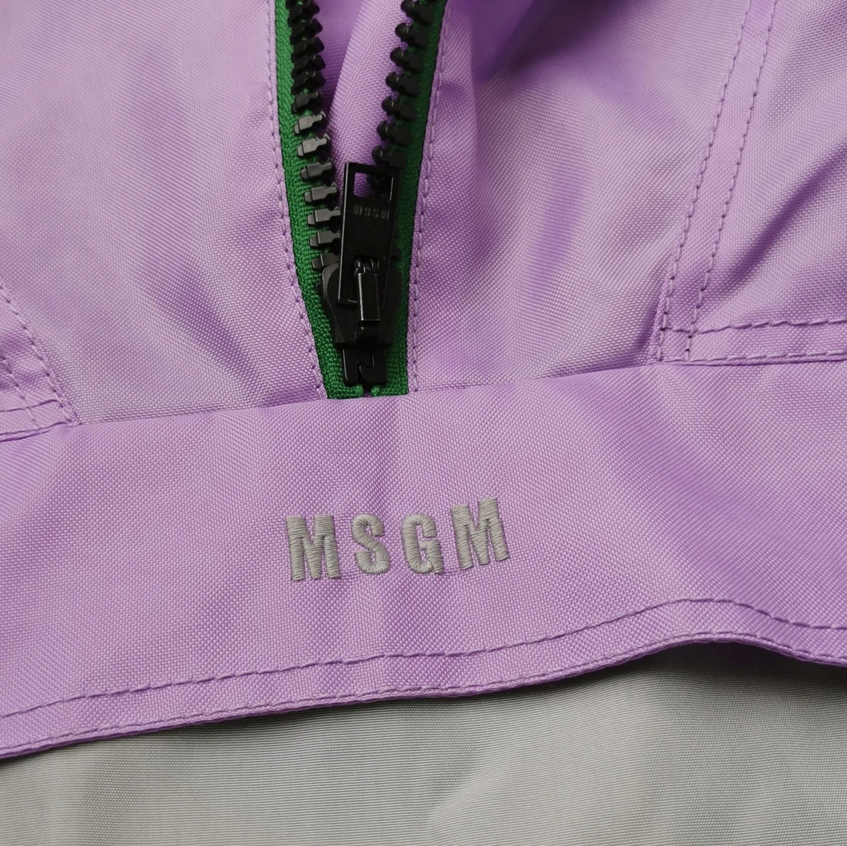 MSGM MSGM Logo Color Block Hooded Jacket Size 46 Size US S / EU 44-46 / 1 - 4 Thumbnail