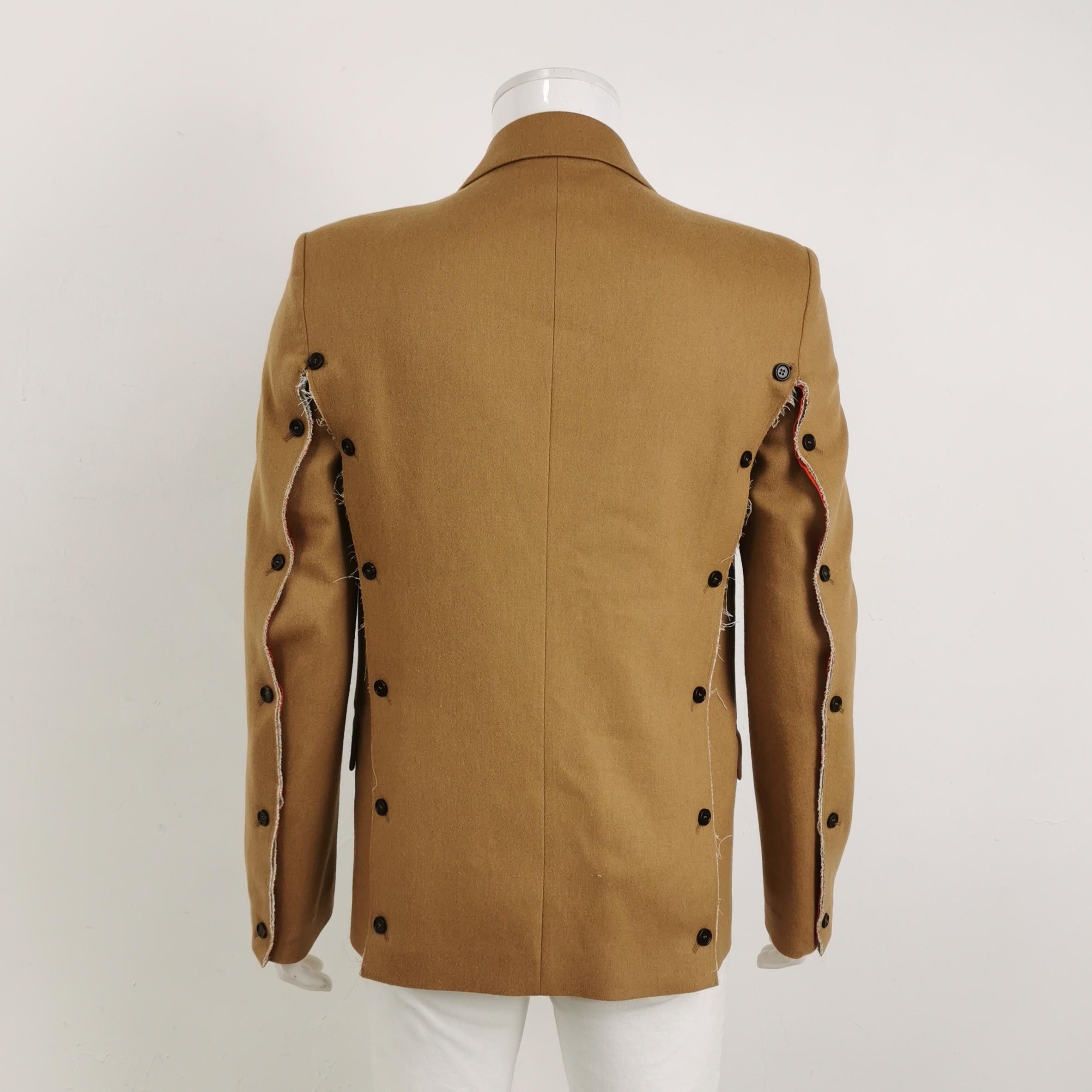 Marni Marni Deconstructed Wool Single Breasted Blazer 46 Size US S / EU 44-46 / 1 - 3 Thumbnail
