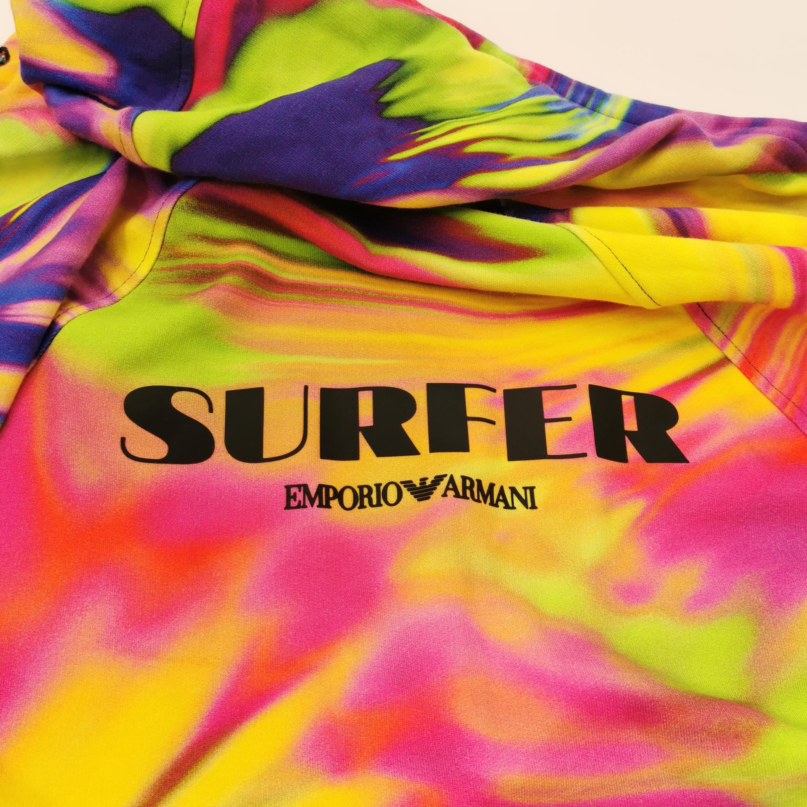 Emporio Armani Emporio Armani Surfer Multicolored Zip Hoodie M Size US M / EU 48-50 / 2 - 4 Thumbnail