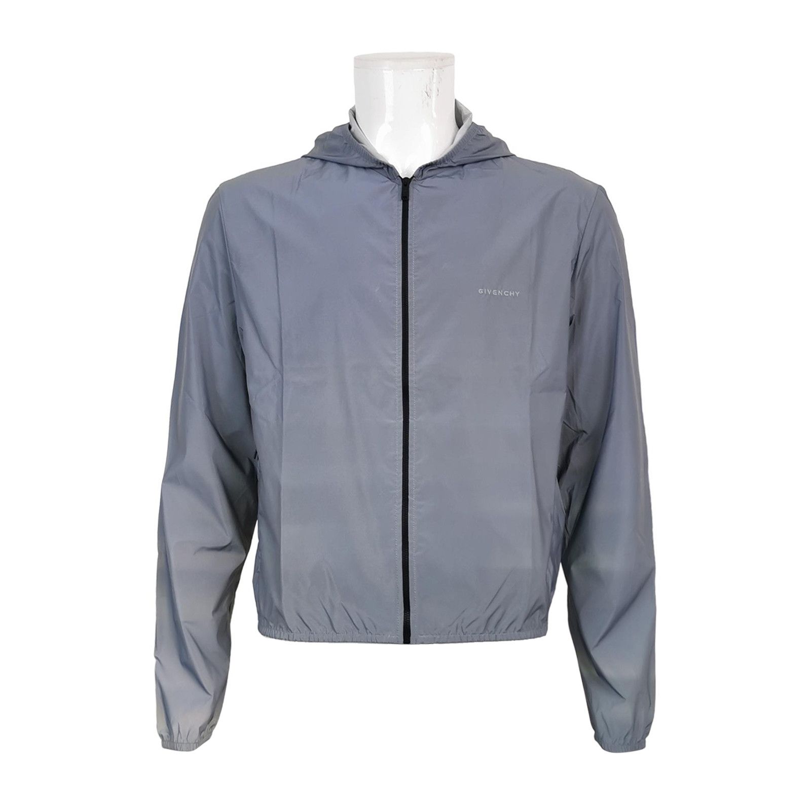 Givenchy Givenchy Logo Hooded Light Jacket Size 48 Size US M / EU 48-50 / 2 - 2 Thumbnail