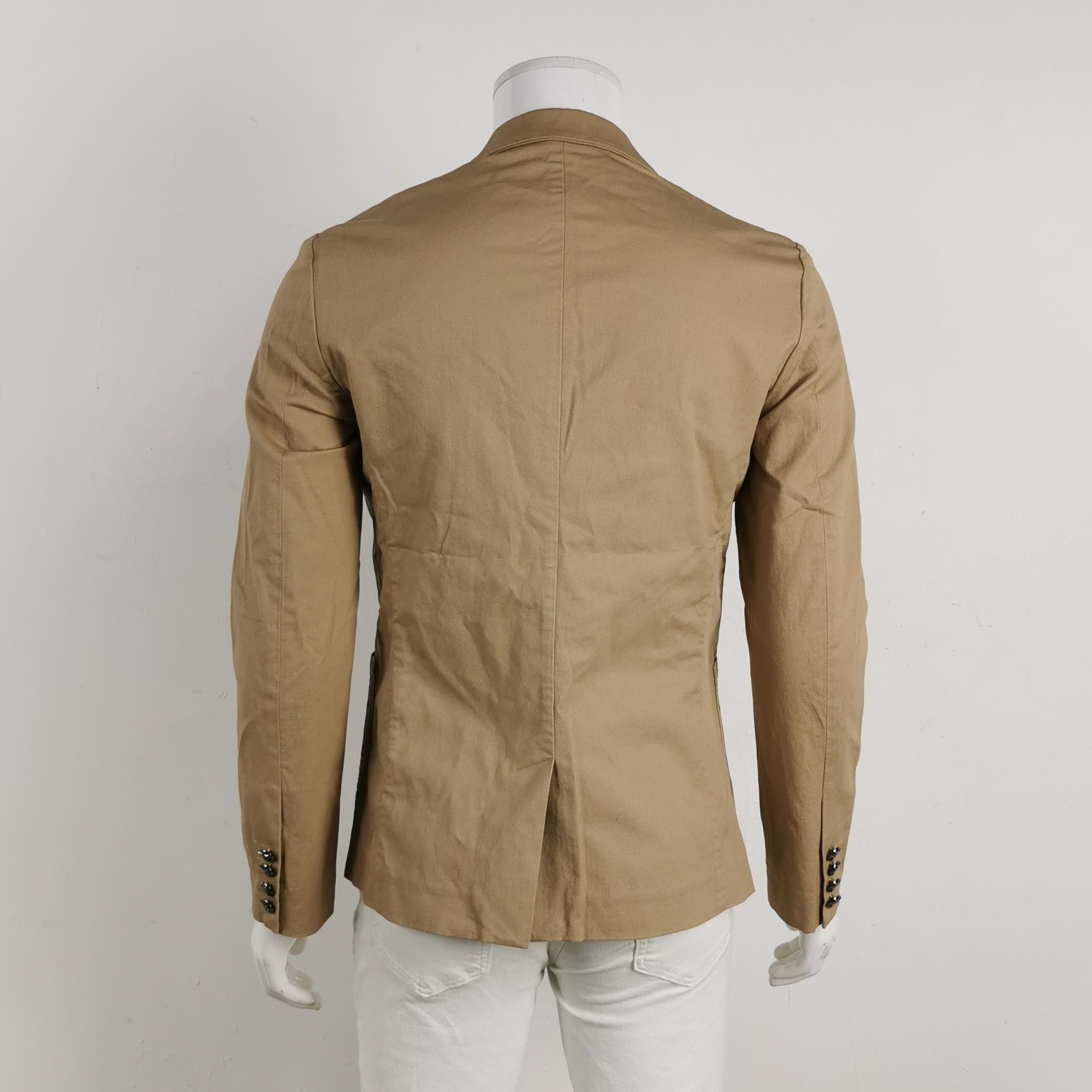 Versace Jeans Couture Versace Jeans Cotton Single Breasted Blazer 36R Size 36R - 3 Thumbnail