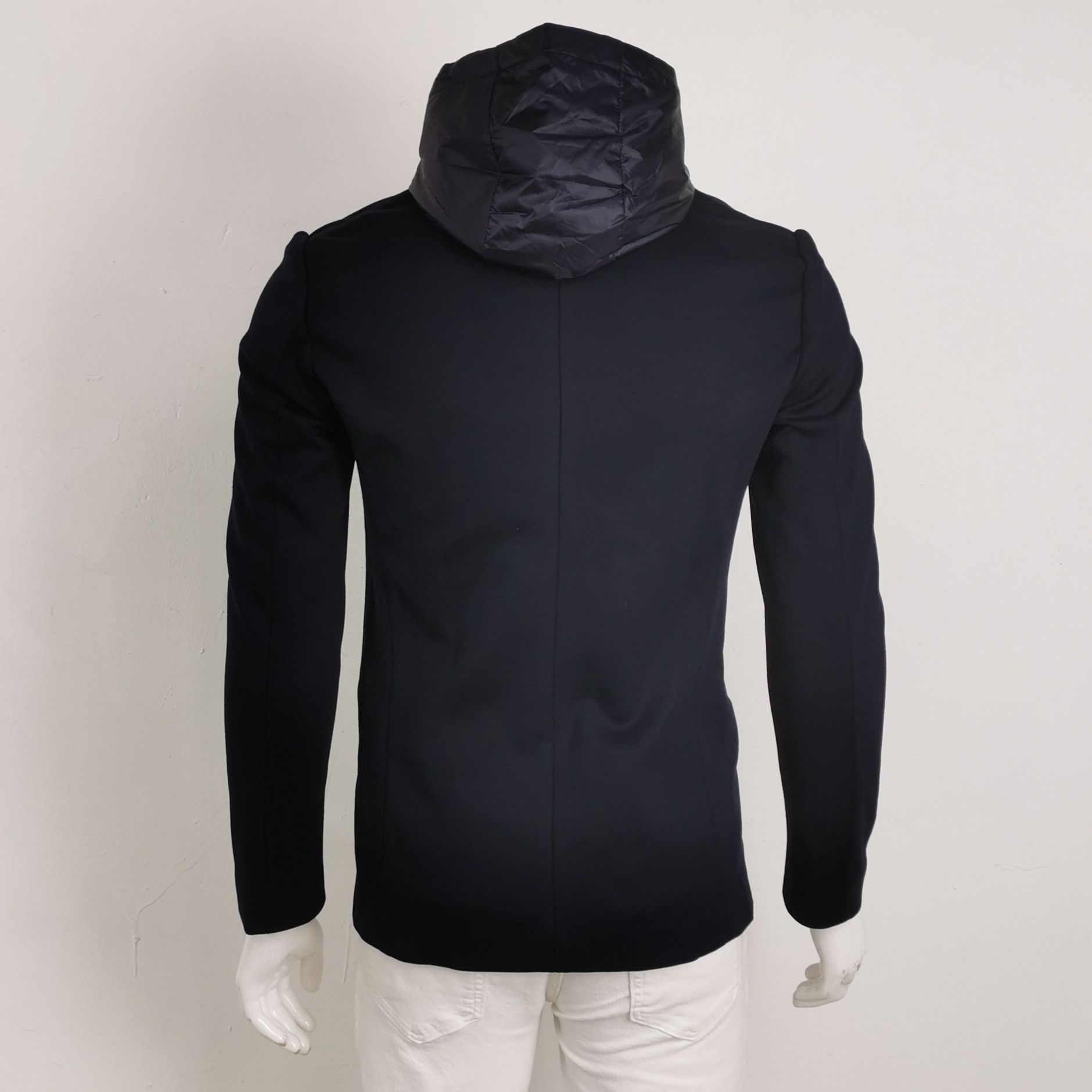 Emporio Armani Emporio Armani Layered Hooded Wool Blend Jacket 44 Size US S / EU 44-46 / 1 - 3 Thumbnail