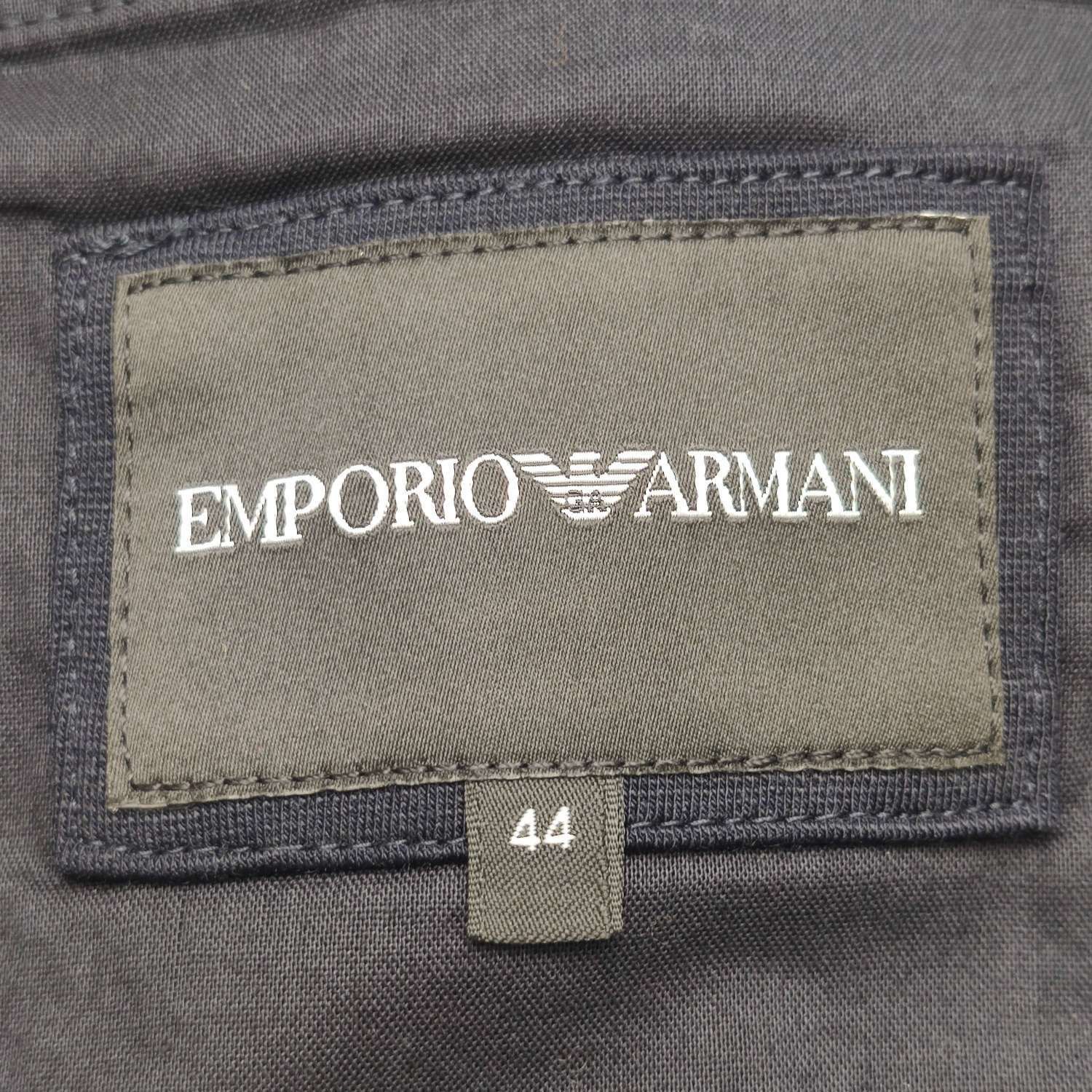 Emporio Armani Emporio Armani Layered Hooded Wool Blend Jacket 44 Size US S / EU 44-46 / 1 - 4 Thumbnail