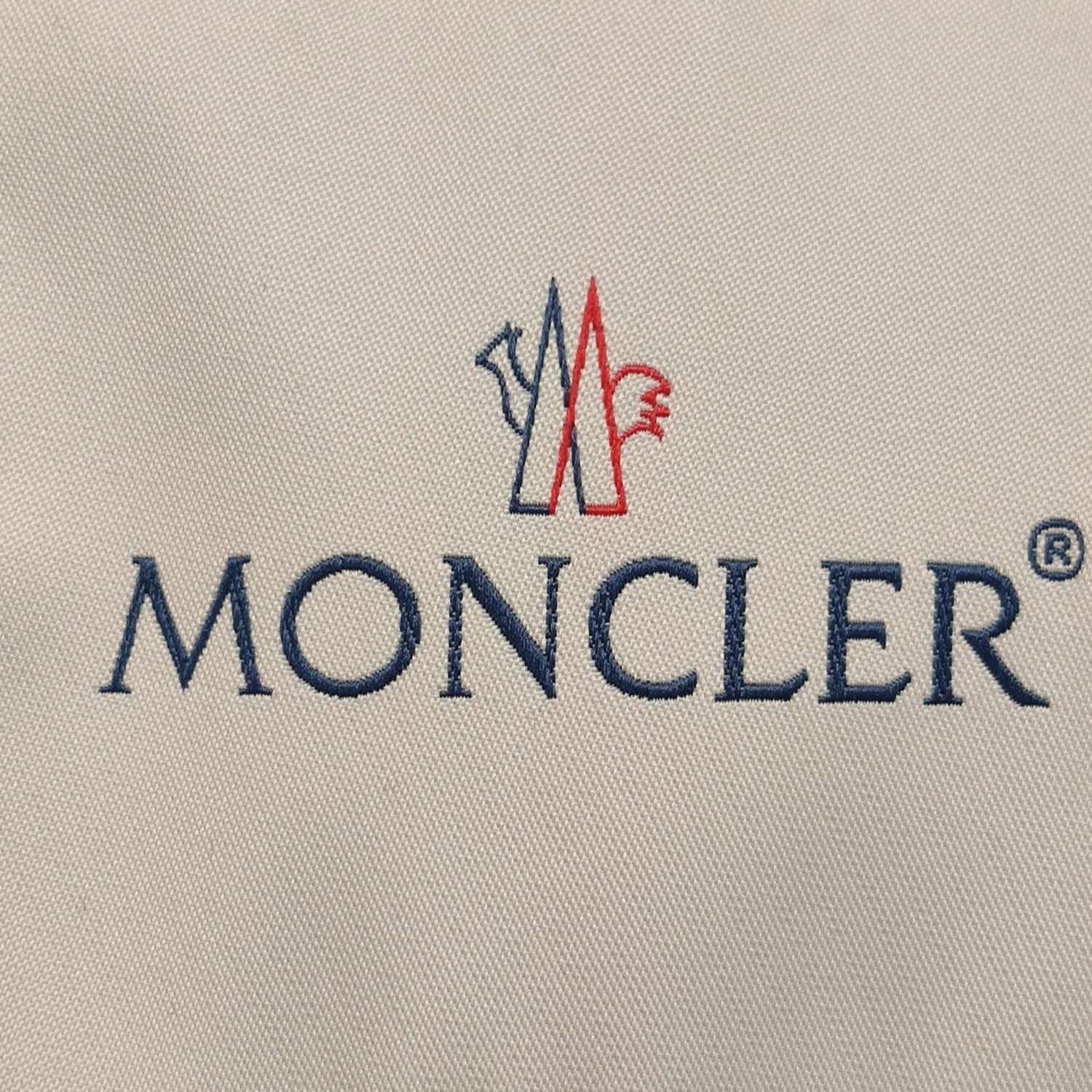 Moncler Moncler Mesh Logo Hooded Jacket Size 3 Size US L / EU 52-54 / 3 - 5 Thumbnail